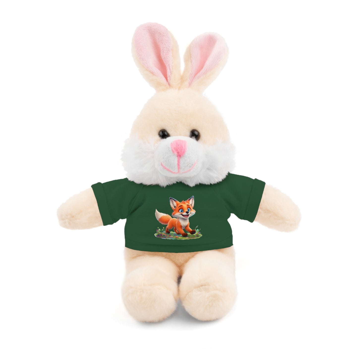 Fox On Tee Animal Plush