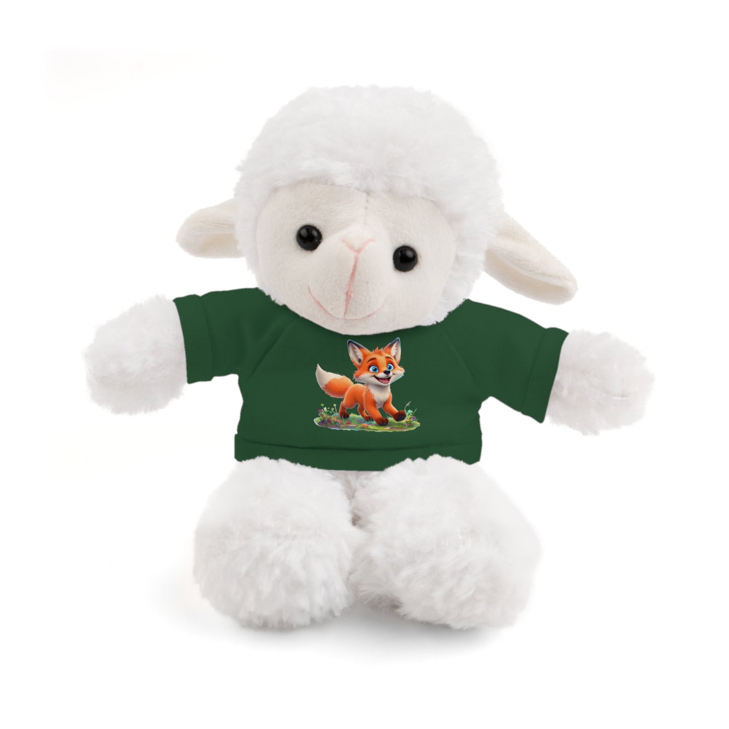 Fox On Tee Animal Plush