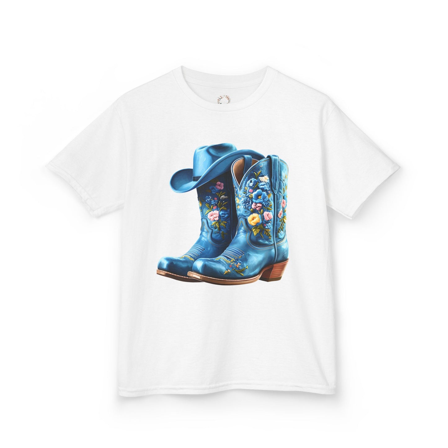 Kia's Cowboy Boots Youth Top