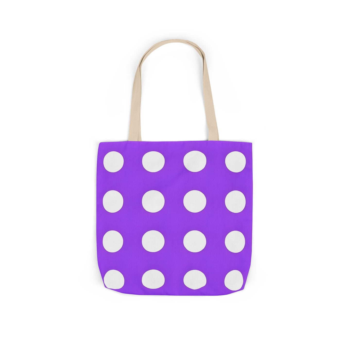 Parker's Purple Polka Dot Tote Bag