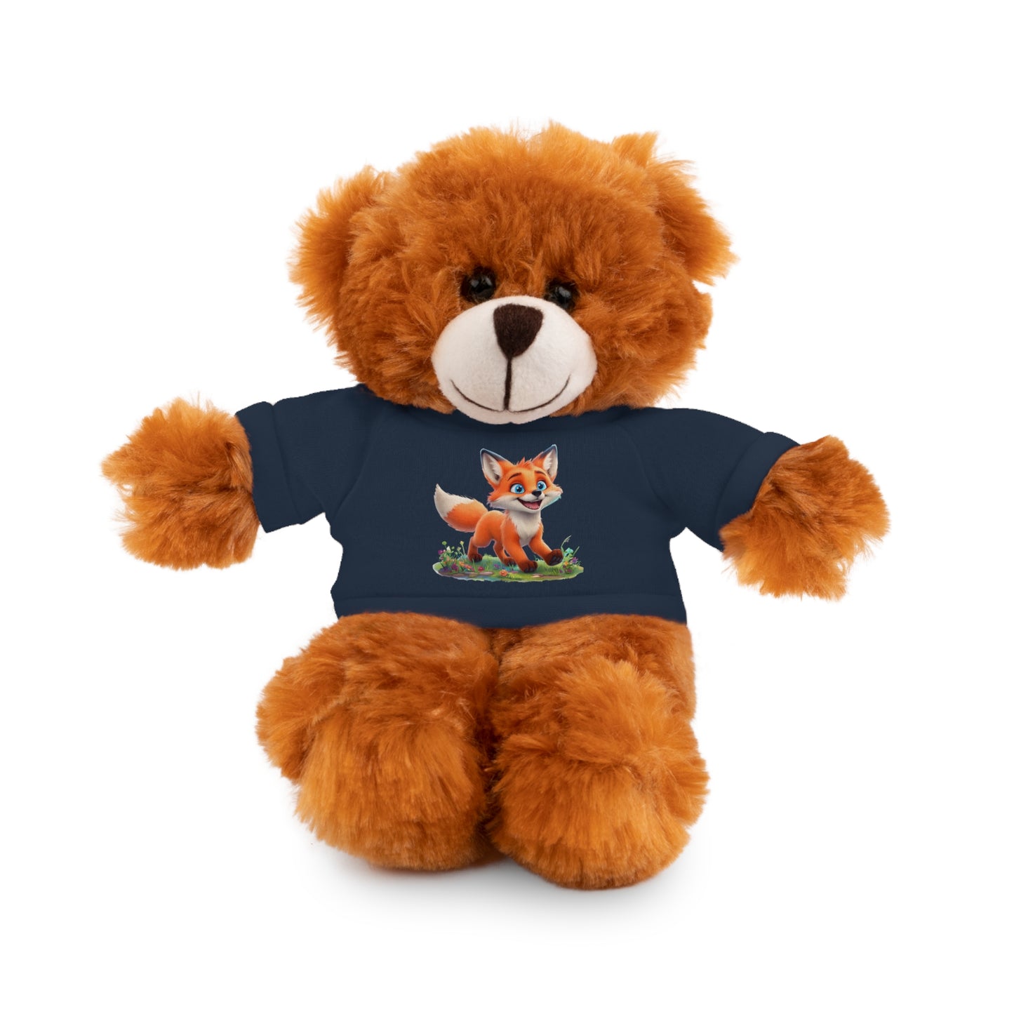 Fox On Tee Animal Plush