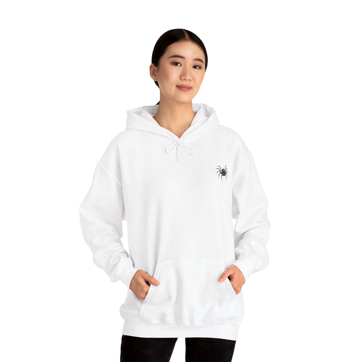 Casper's Caution: Will Bite Adult Sweatshirt - Hooded