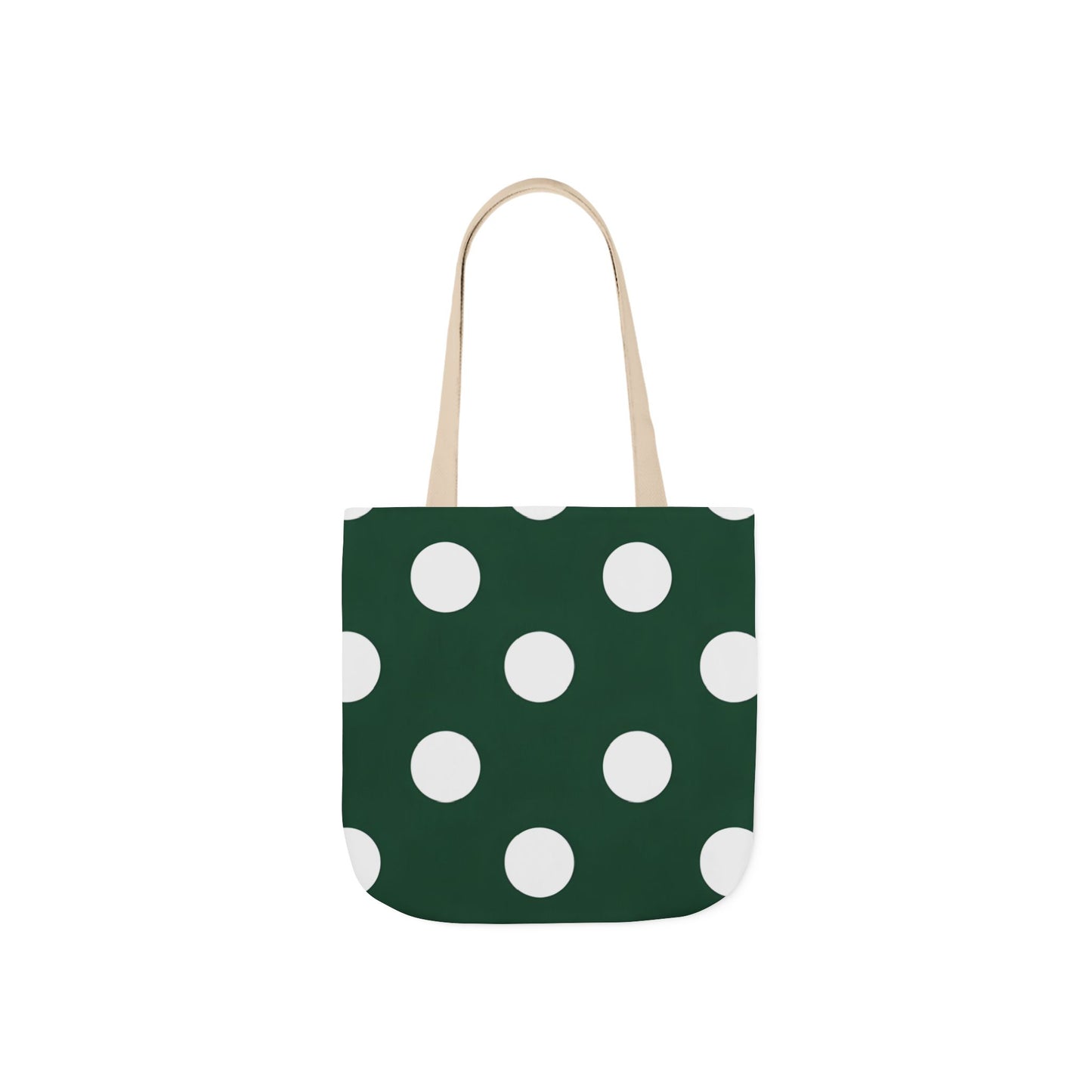 Gretel's Green Polka Dot Tote Bag