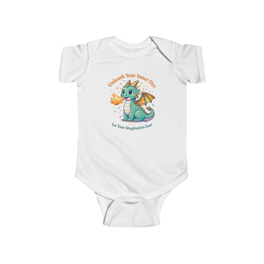Unleash Your Inner Fire Dragon Infant Bodysuit