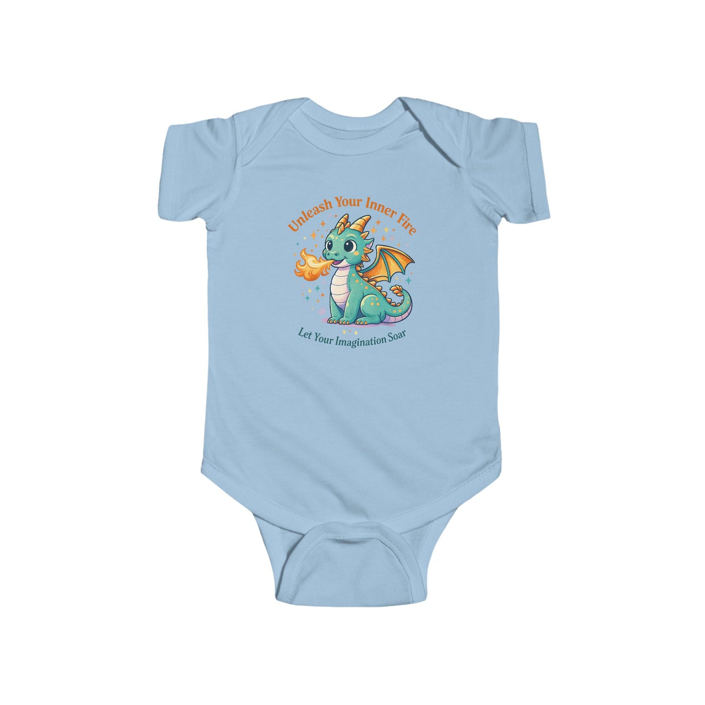 Unleash Your Inner Fire Dragon Infant Bodysuit