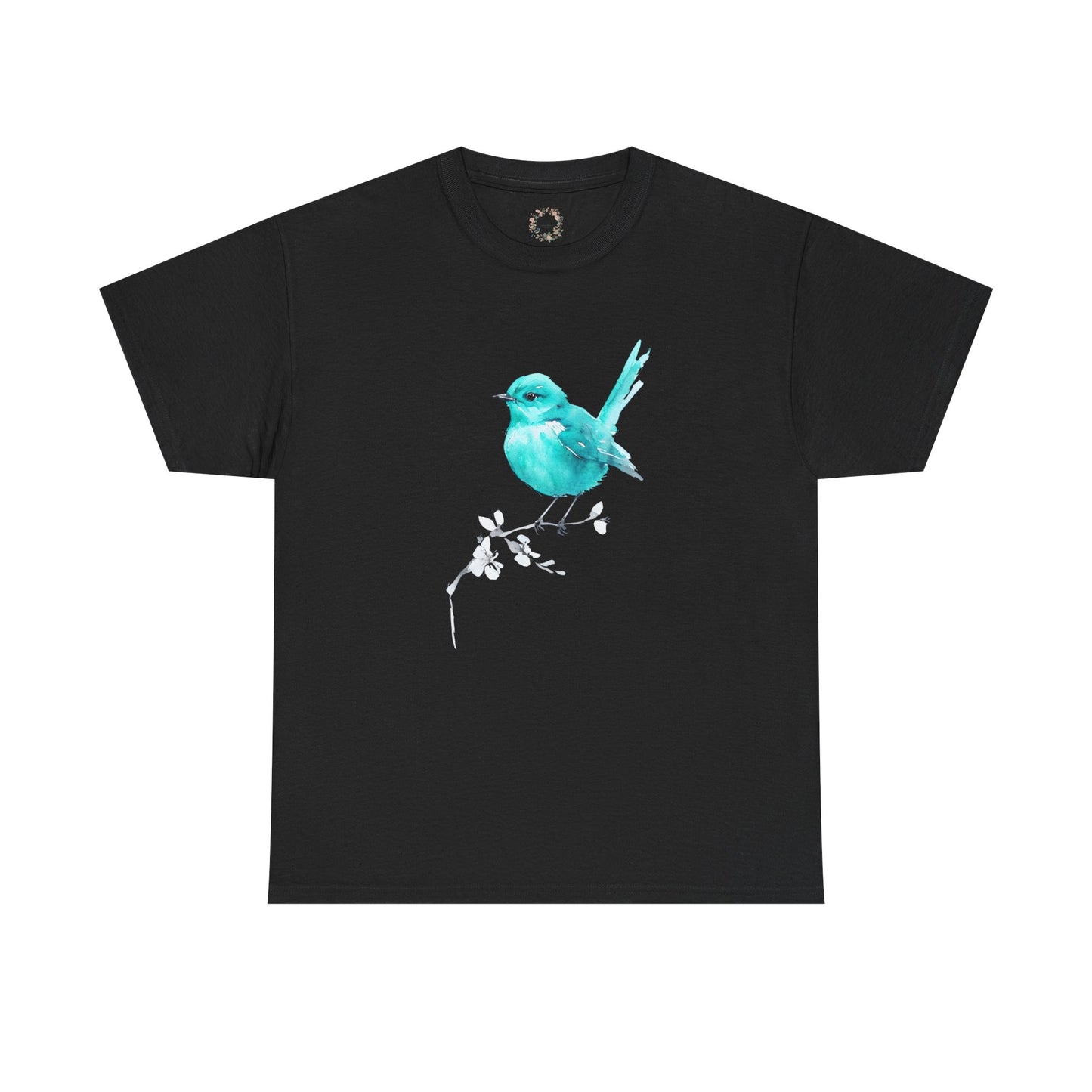 Tommy's Turquoise Bird Adult Shirt