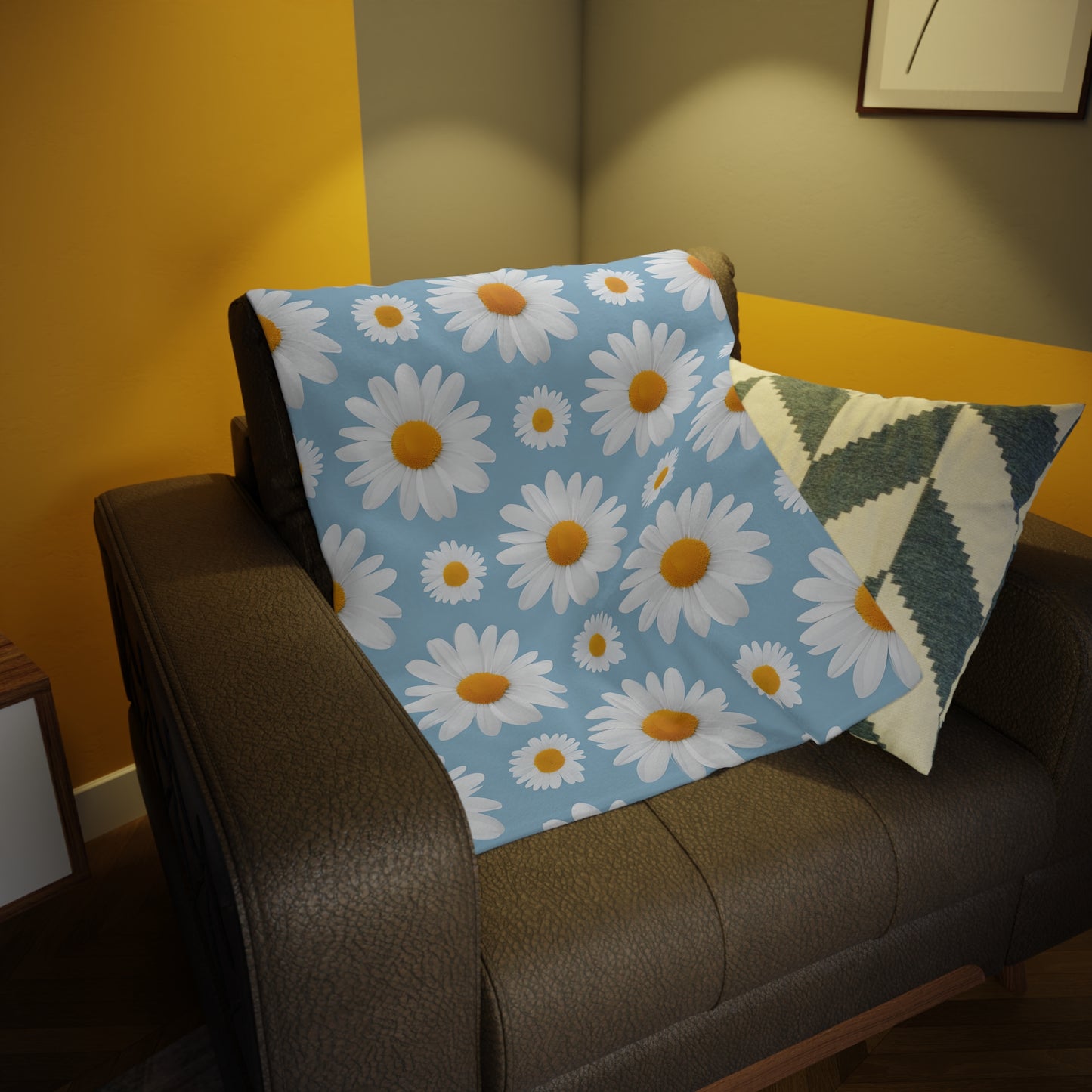 Danica's Daisy Fleece Blanket