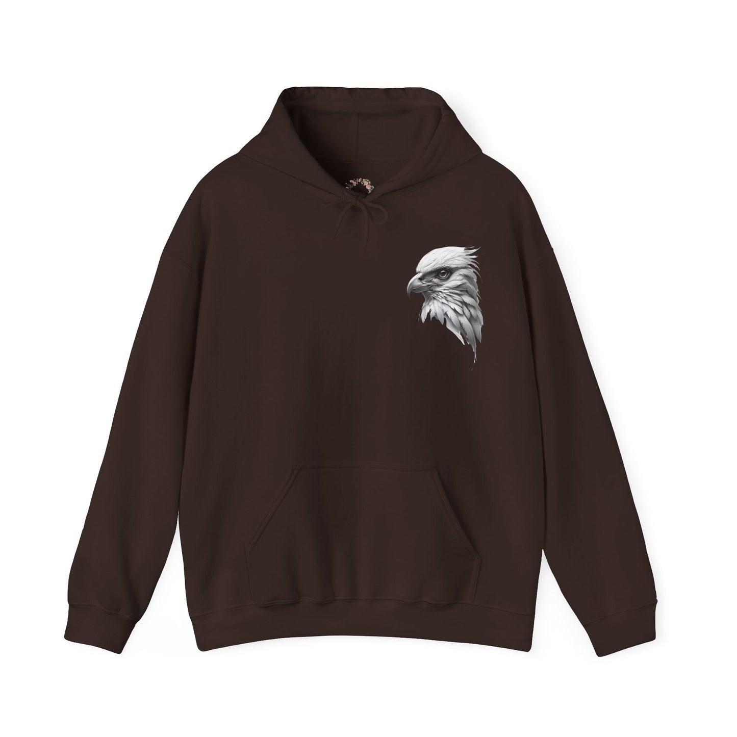 Wayne's Eagle & Wing Print Adult Sweatshirt - Hooded