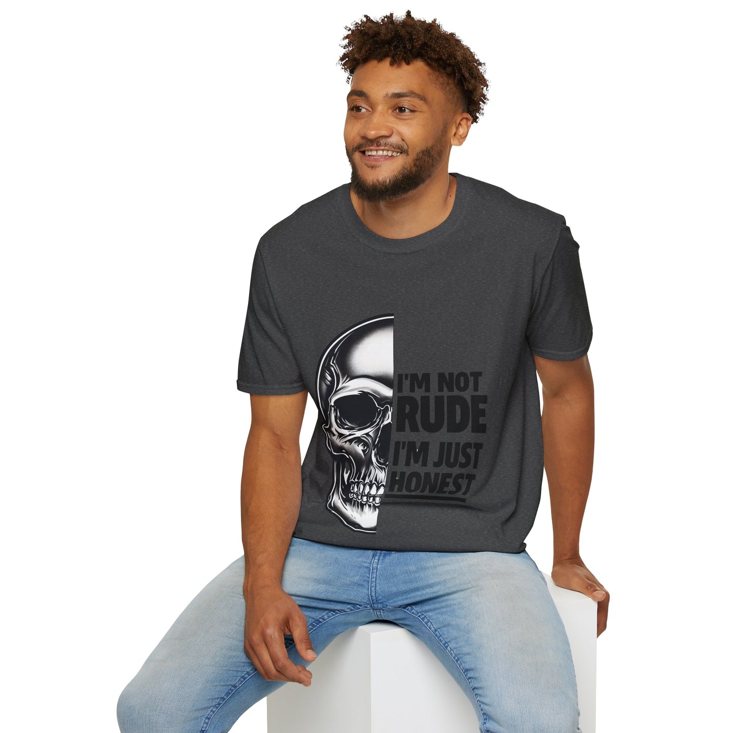 Rod's Rude Skull Graphic Adult Shirt