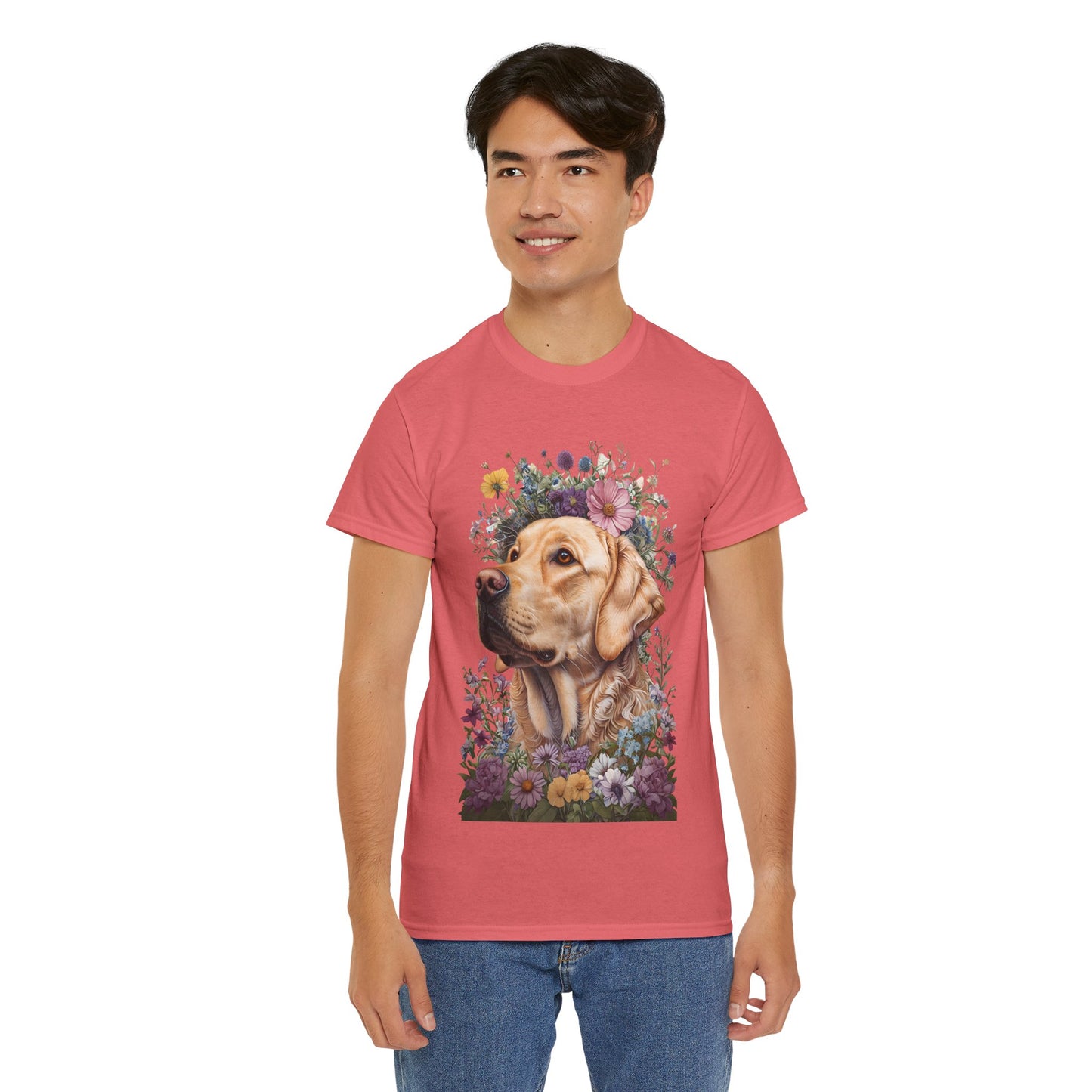 Golden Retreiver Adult Shirt