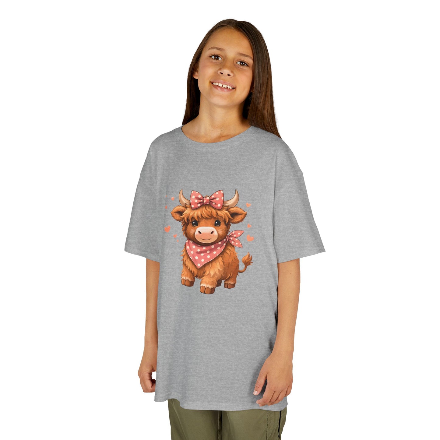 Harley's Highland Cow Youth Top