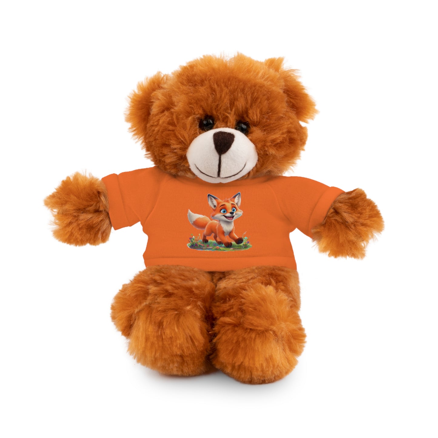 Fox On Tee Animal Plush