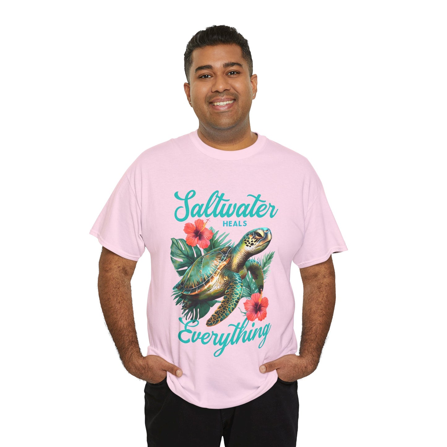 Sally's Saltwater Heals Everything Adult Shirt