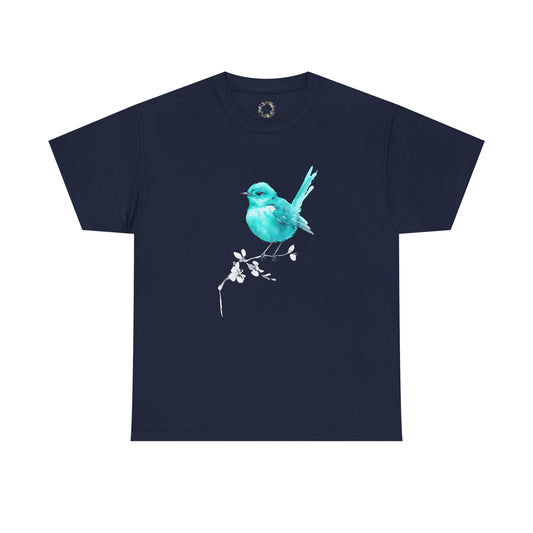 Tommy's Turquoise Bird Adult Shirt