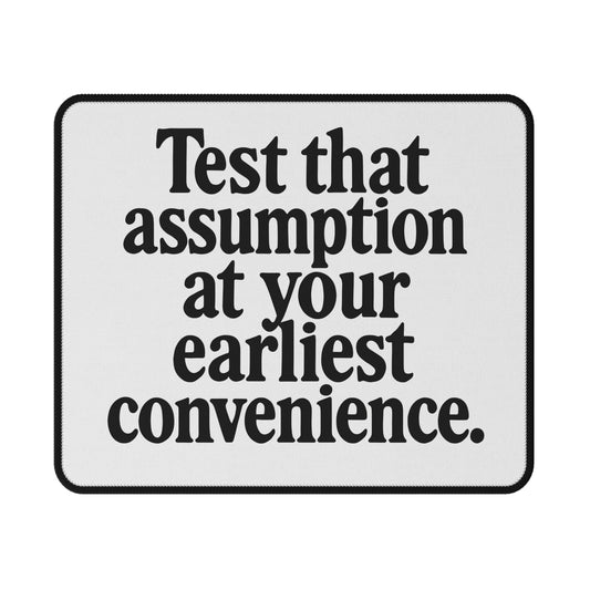 Al's Assumption Non-Slip Gaming Mouse Pad