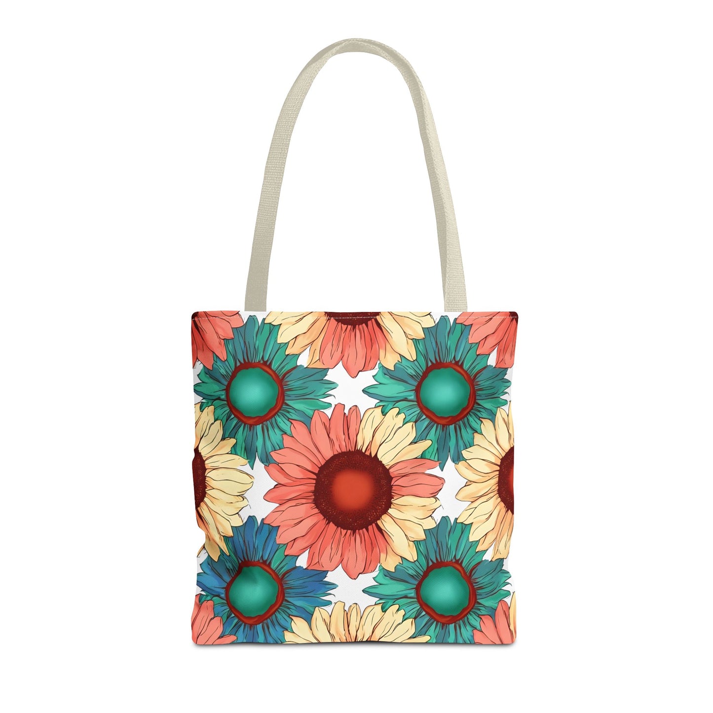 Coco's Colorful Sunflower Tote Bag