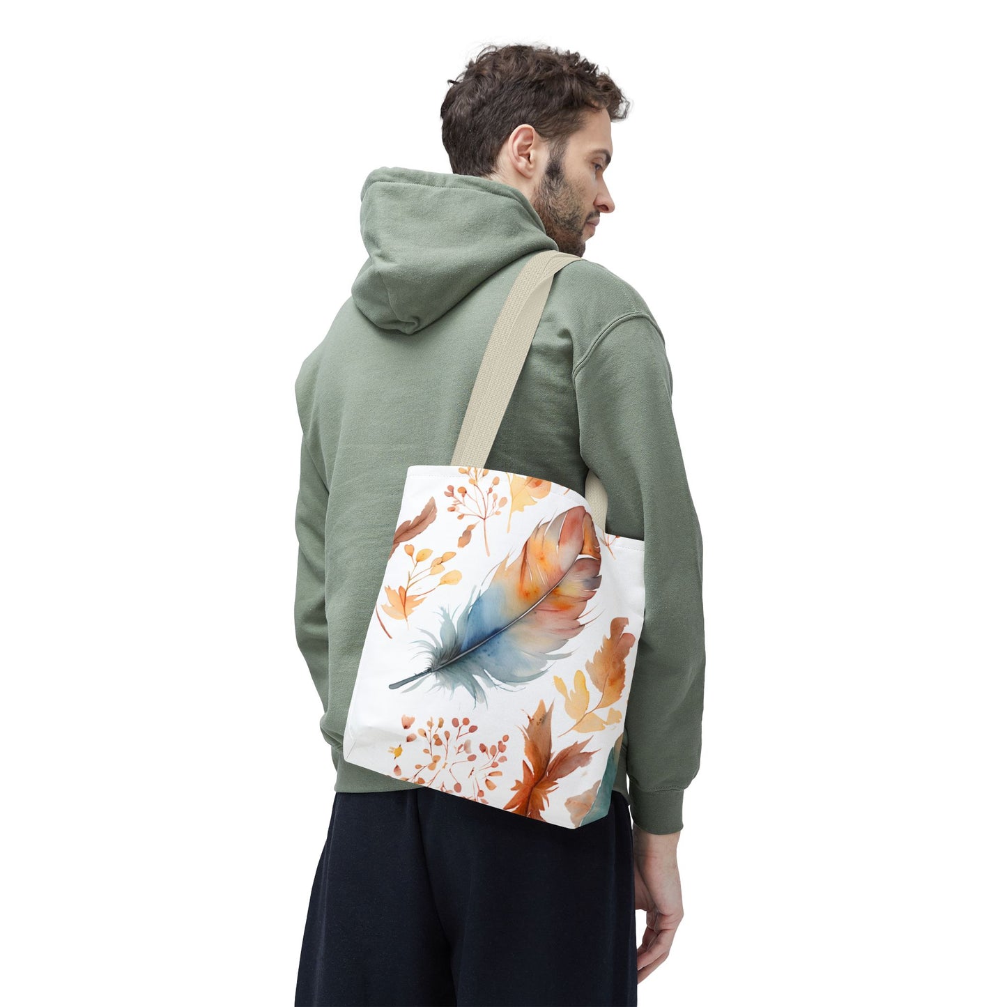 Farah's Feather Tote Bag