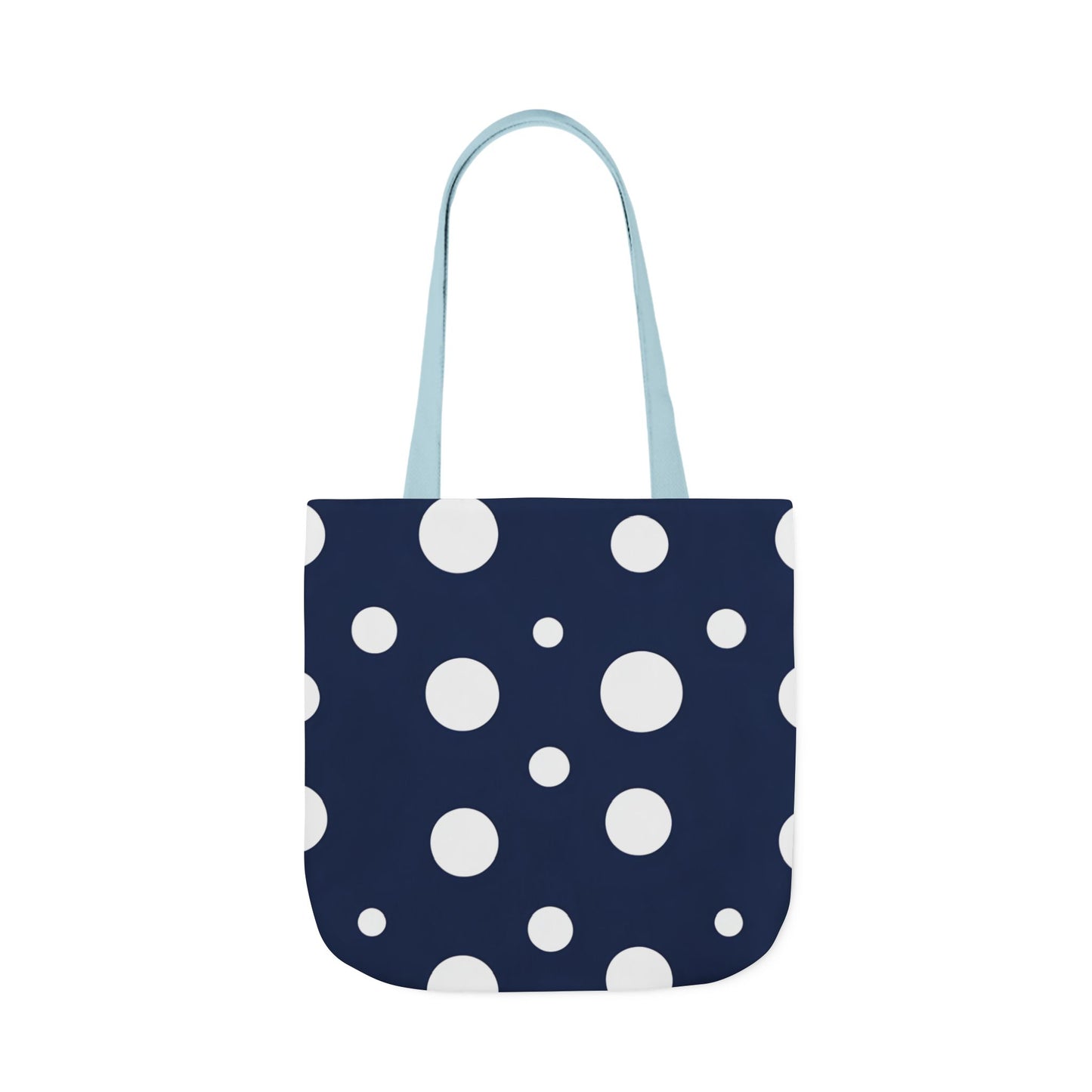 Bonnie's Navy Polka Dot Tote Bag