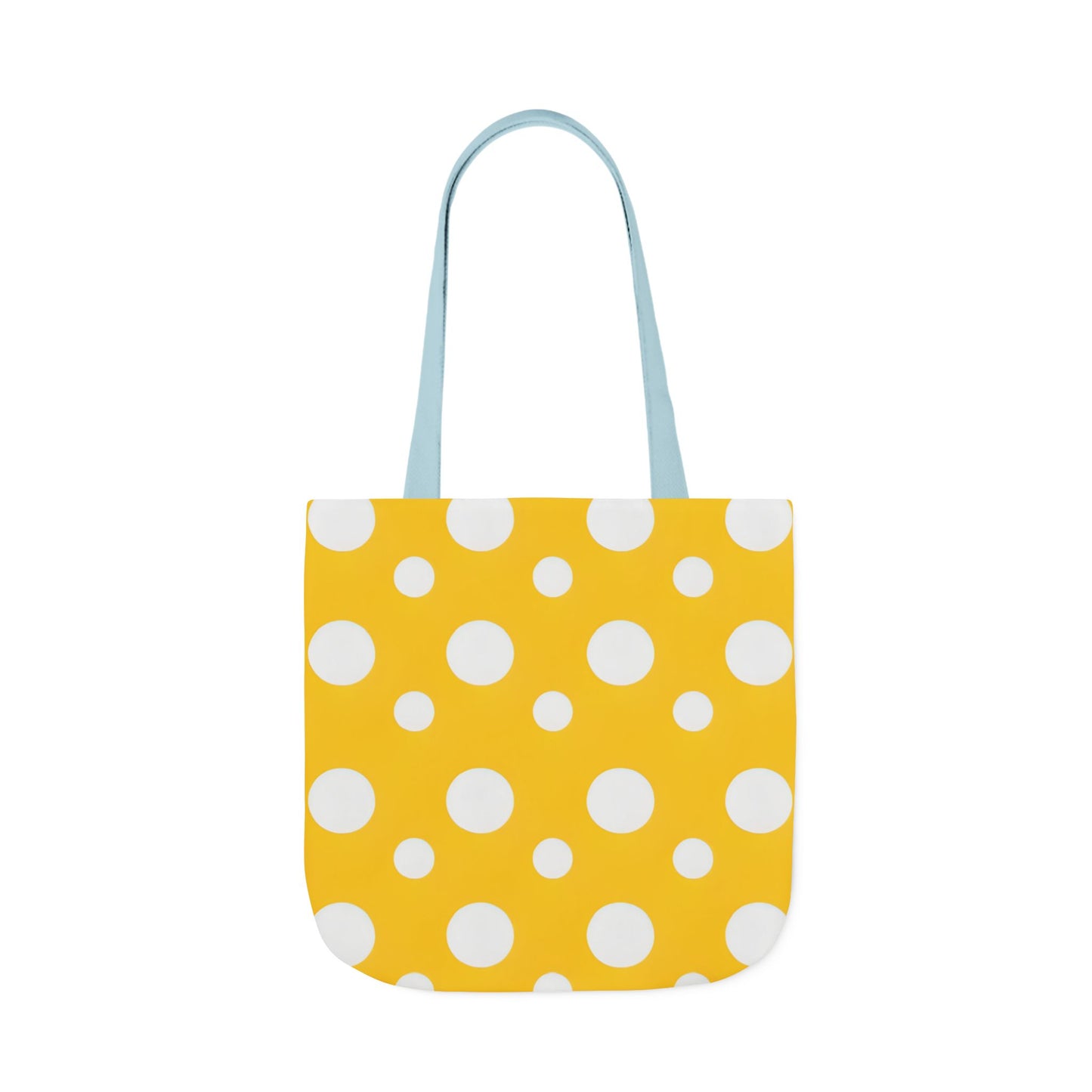 Yuki's Yellow Polka Dot Tote Bag