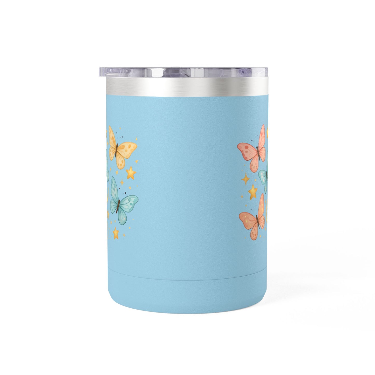 Barb's Butterfly & Stars Coffee Mug Tumbler