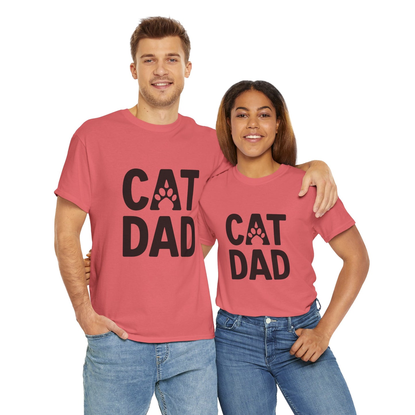 Chuck's Cat Dad Adult Shirt