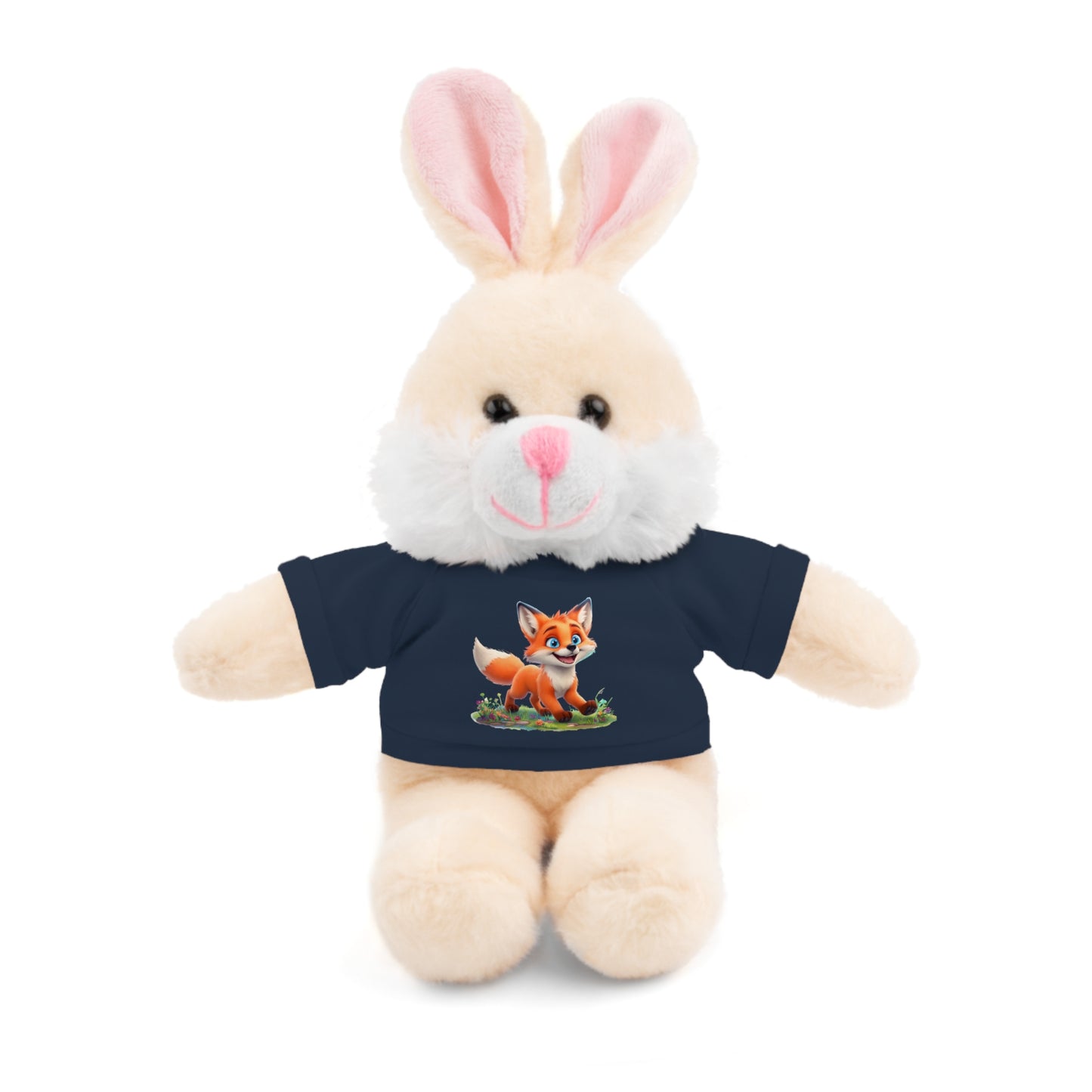 Fox On Tee Animal Plush