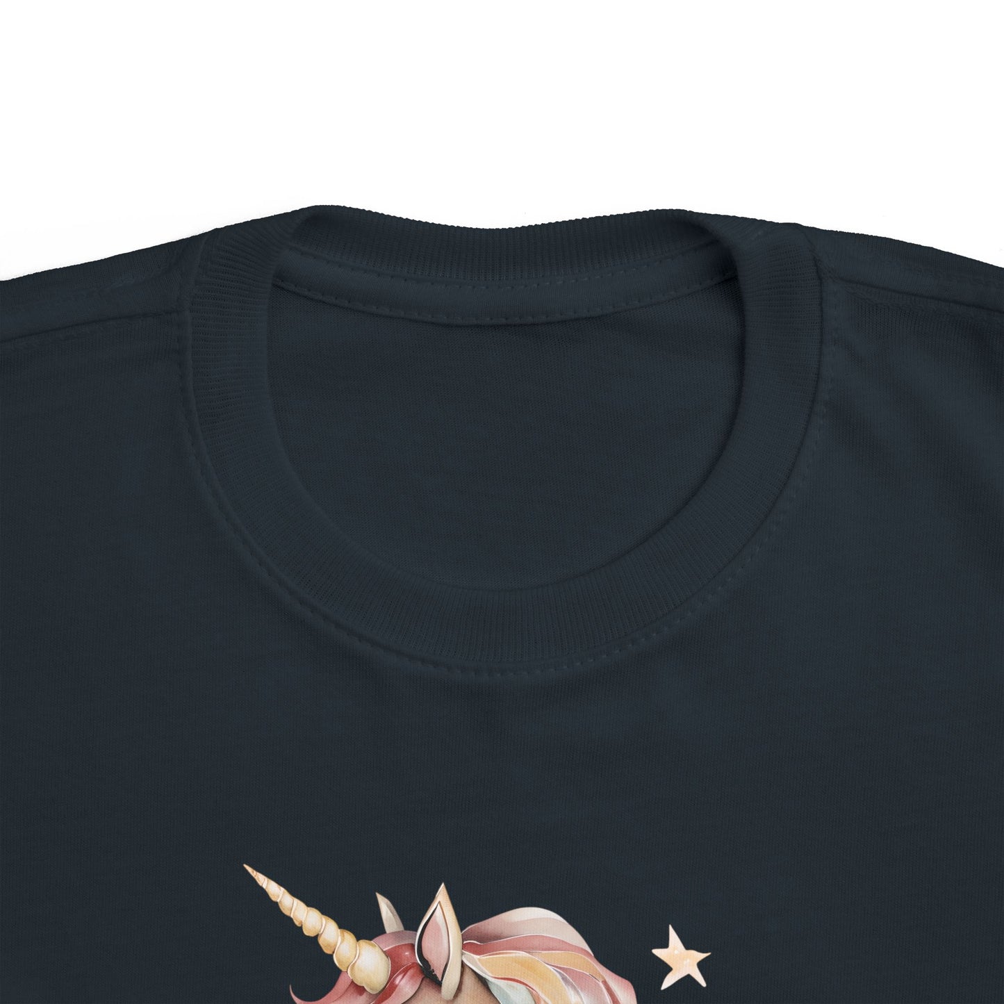 Aria's Unicorn Toddler Top