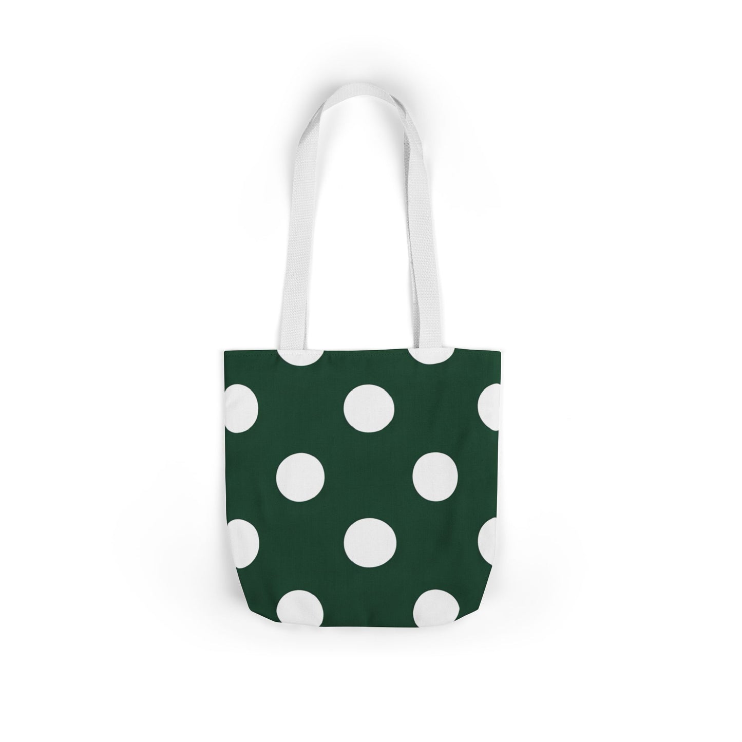 Gretel's Green Polka Dot Tote Bag