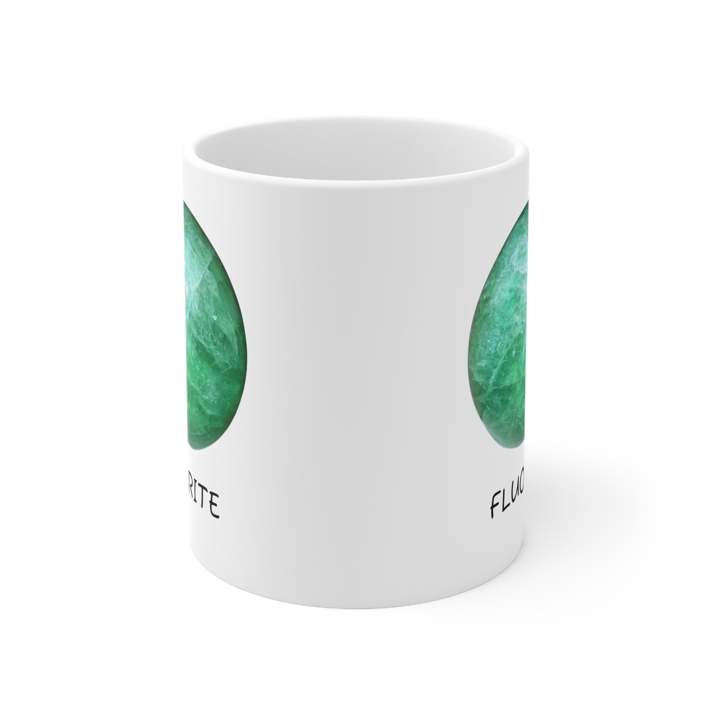 Fluorite Crystal Collection Ceramic Mug, Coffee Cup