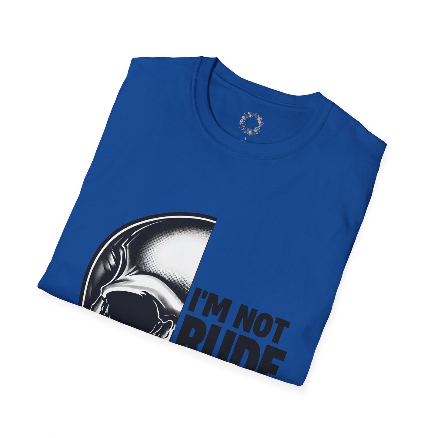 Rod's Rude Skull Graphic Adult Shirt