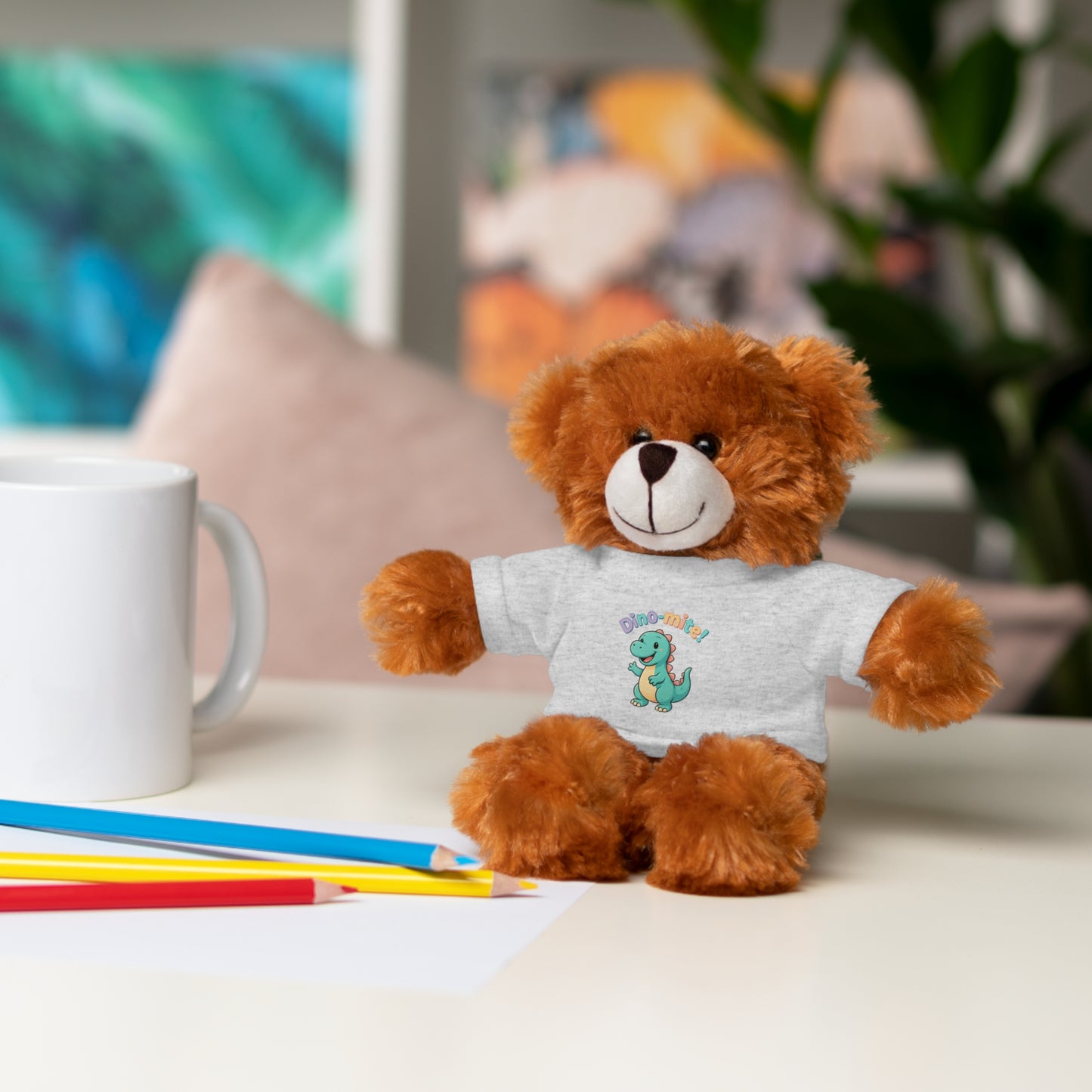 Dino-Mite on Tee Plush Animal