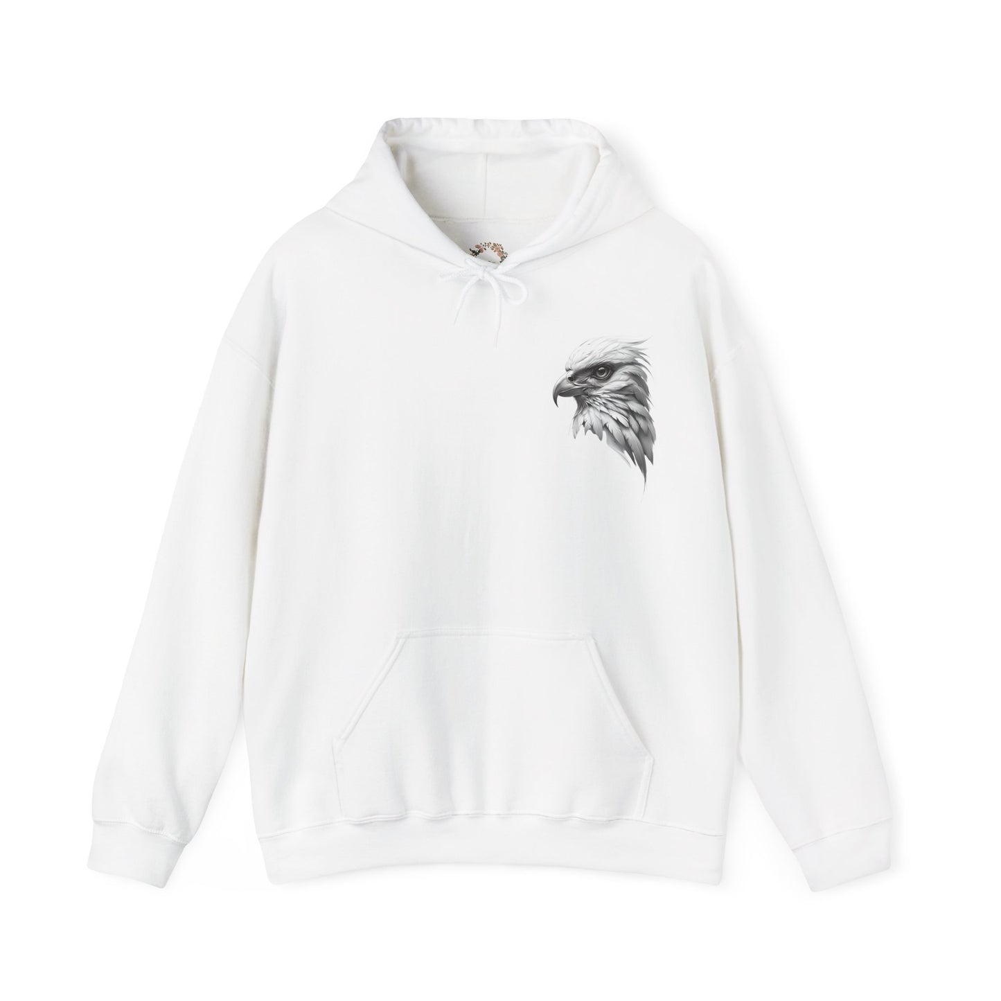 Wayne's Eagle & Wing Print Adult Sweatshirt - Hooded