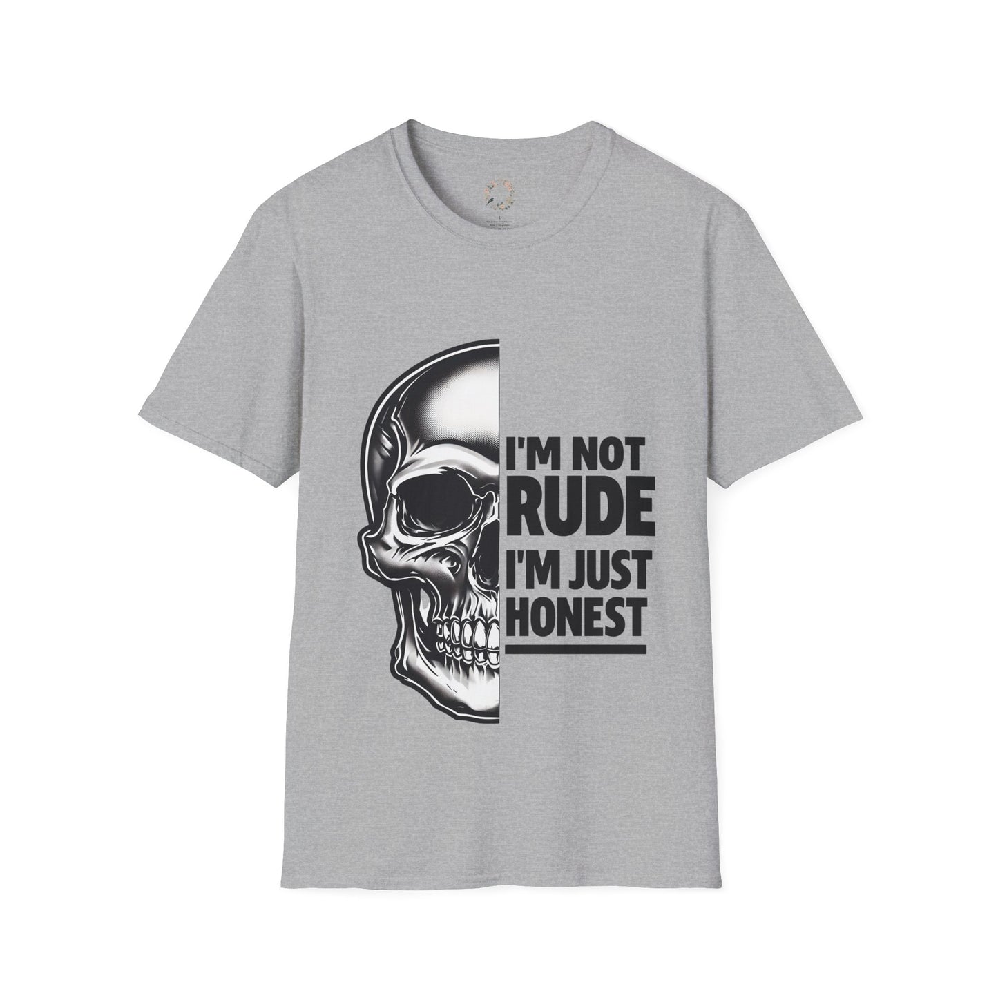 Rod's Rude Skull Graphic Adult Shirt