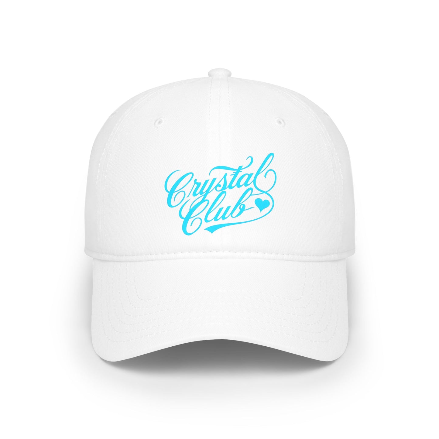 Blue Crystal Club Low Profile Baseball Cap
