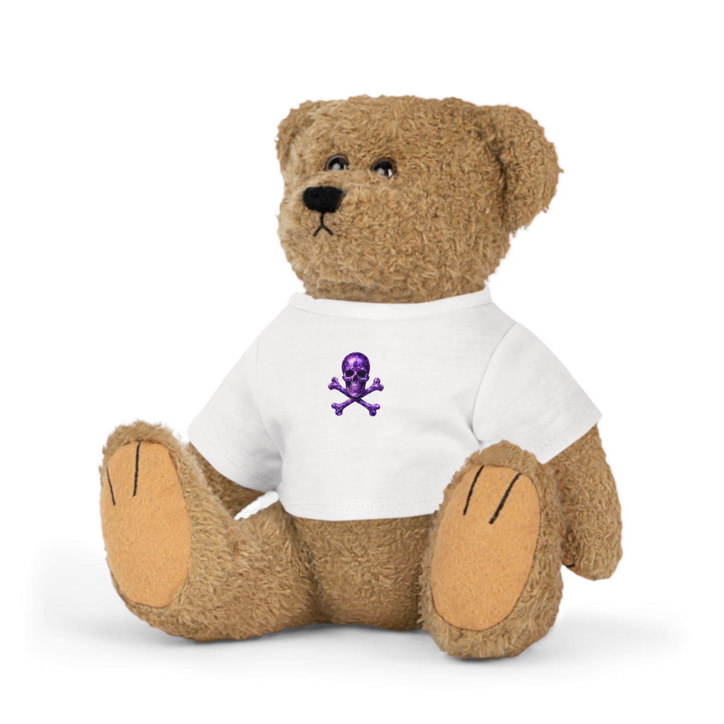 Annie's Amethyst Skull & Crossbones Plush Teddy