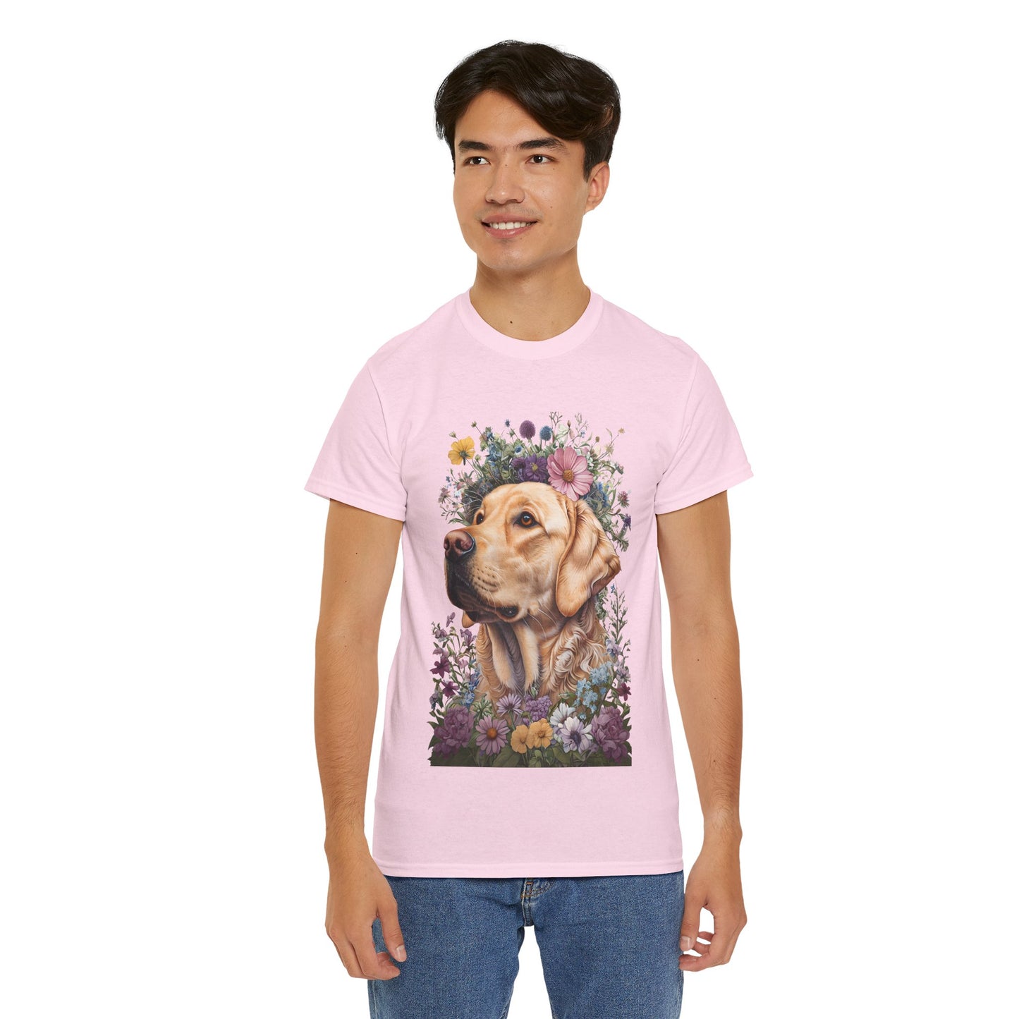 Golden Retreiver Adult Shirt