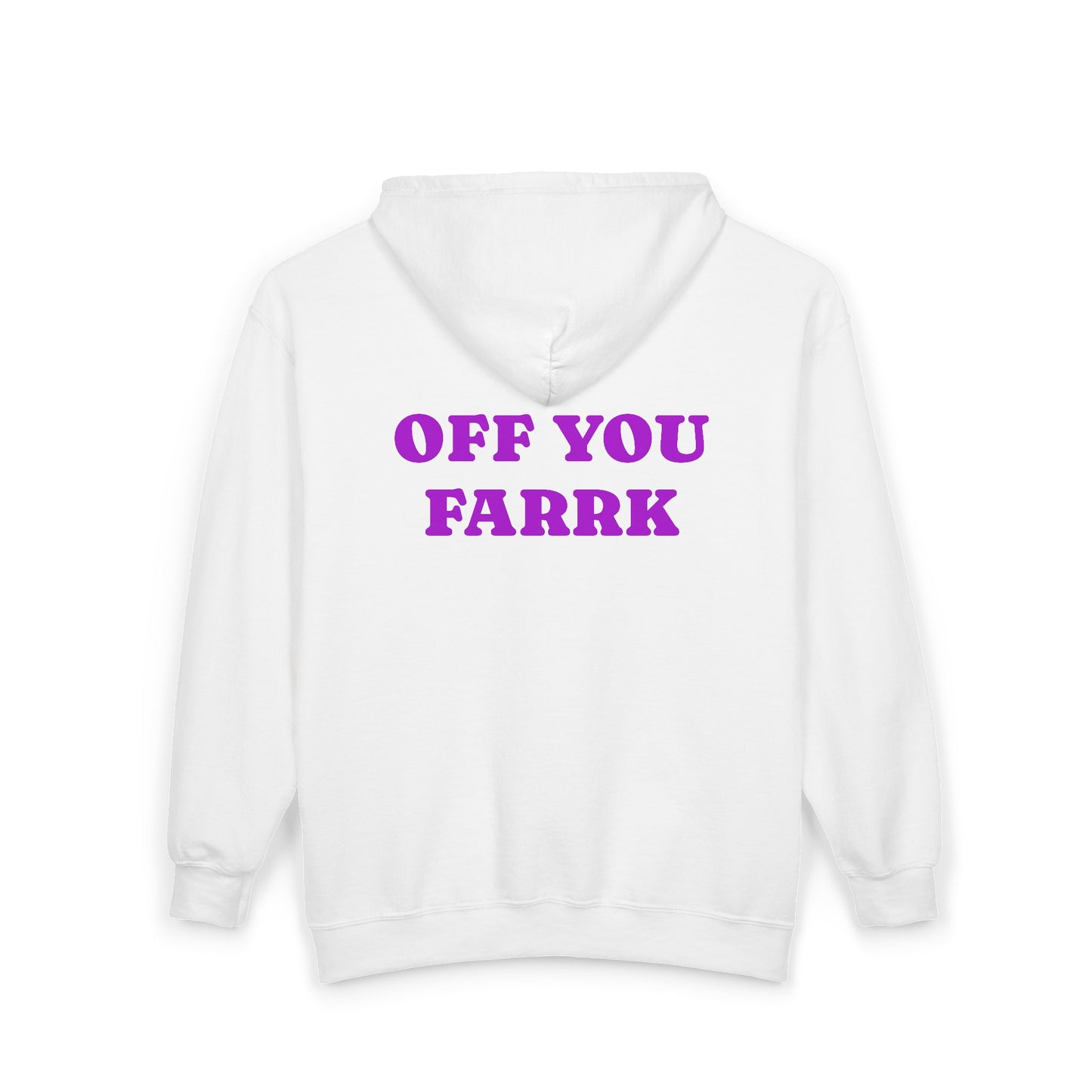 Off You Farrk Adult Full Zip Sweatshirt - Hooded