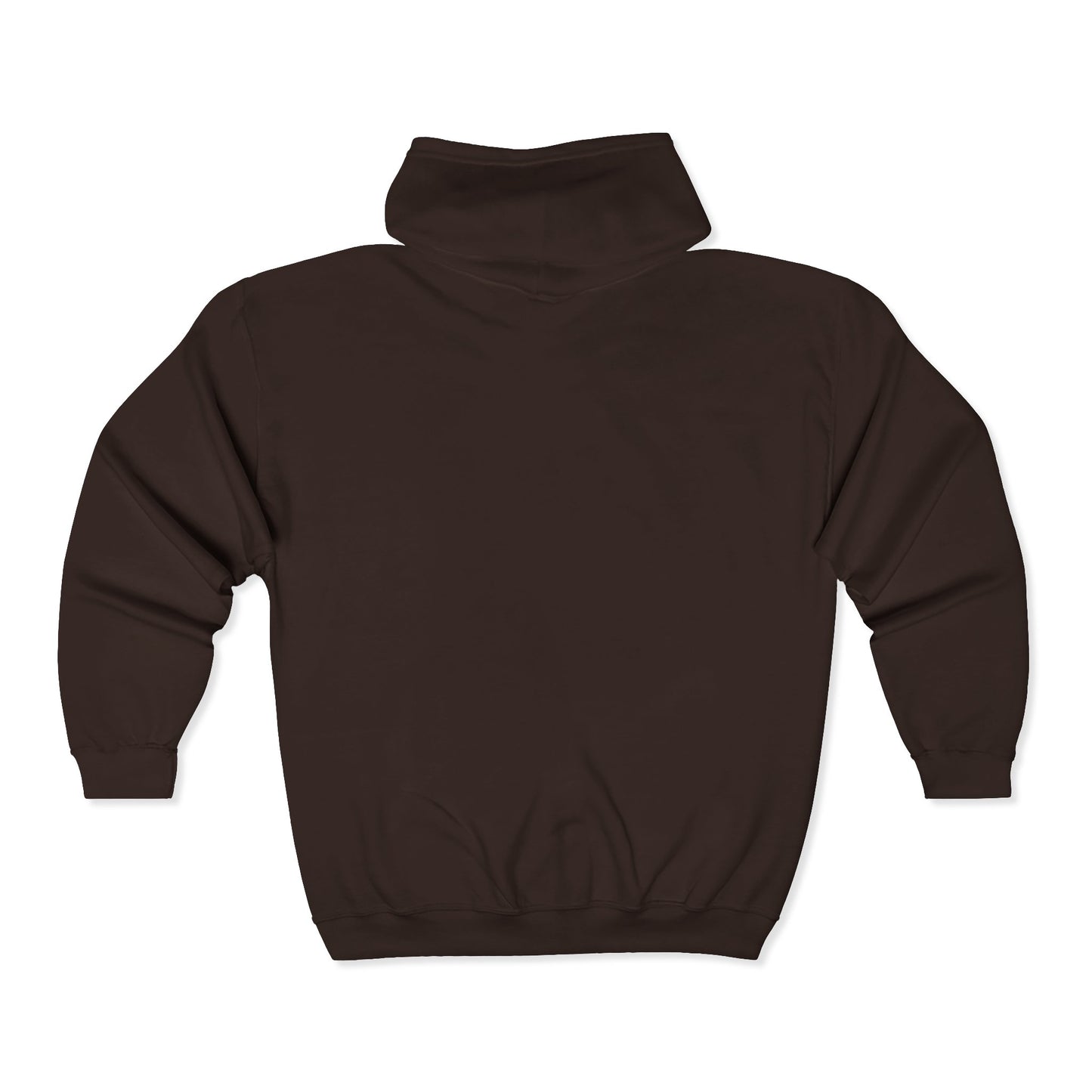 "Low Battery Socially" Adult Full Zip Sweatshirt - Hooded