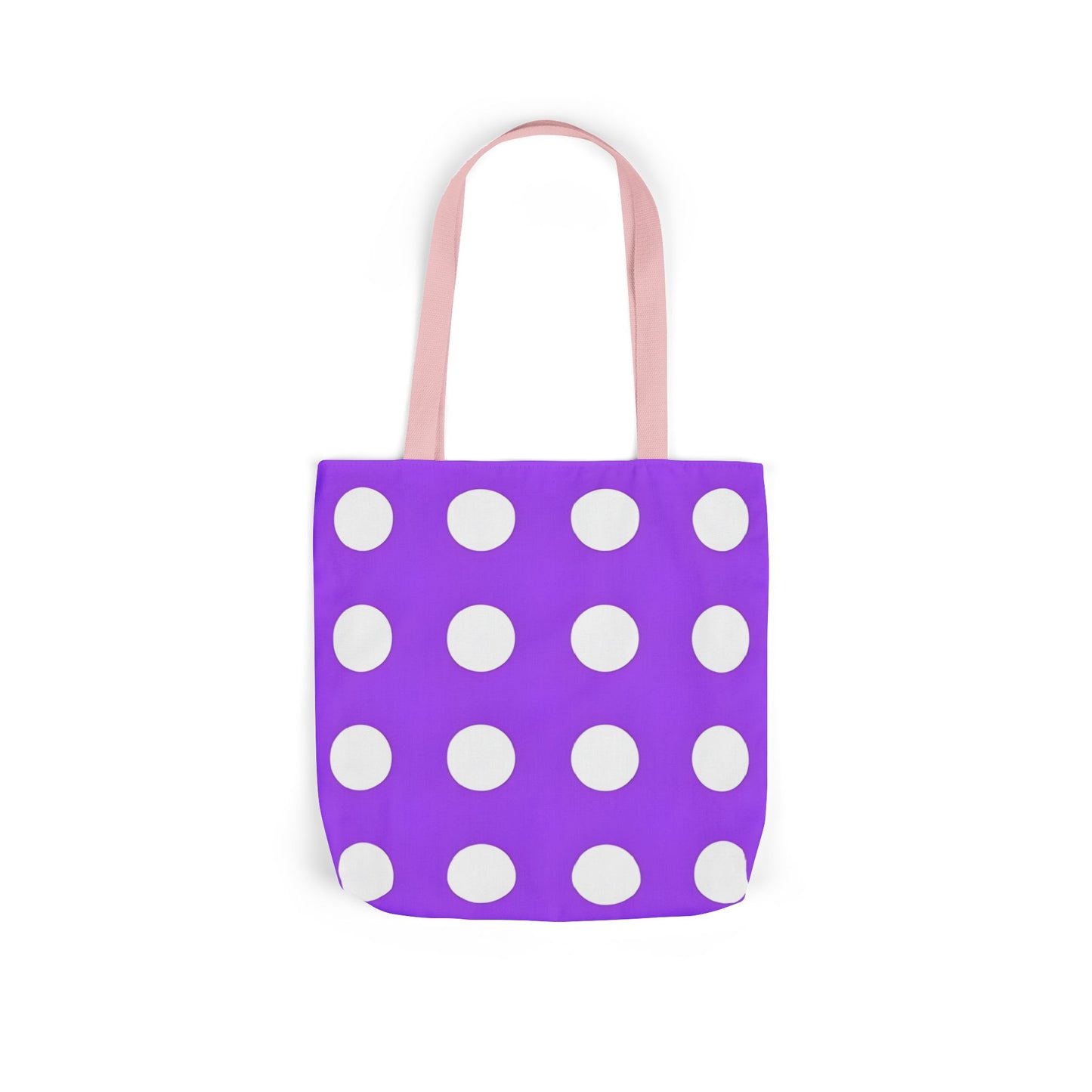 Parker's Purple Polka Dot Tote Bag