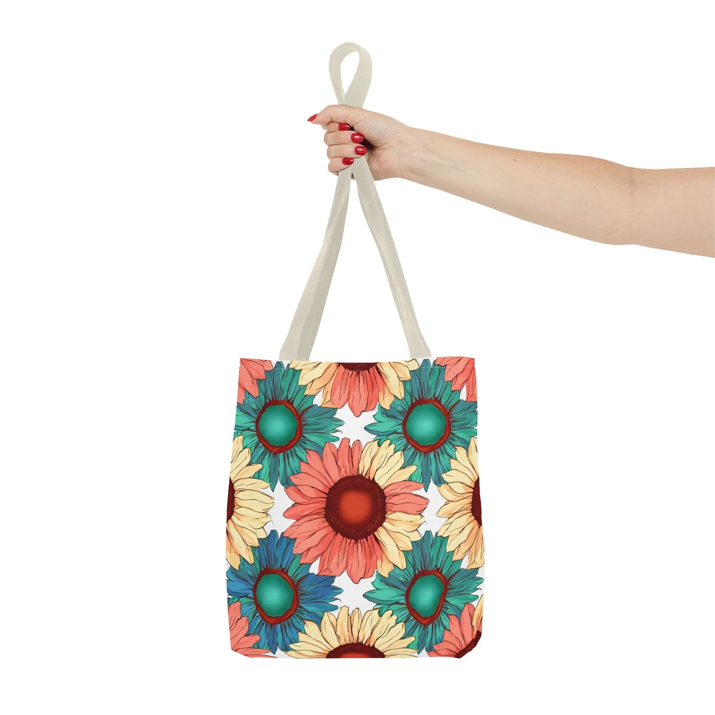 Coco's Colorful Sunflower Tote Bag