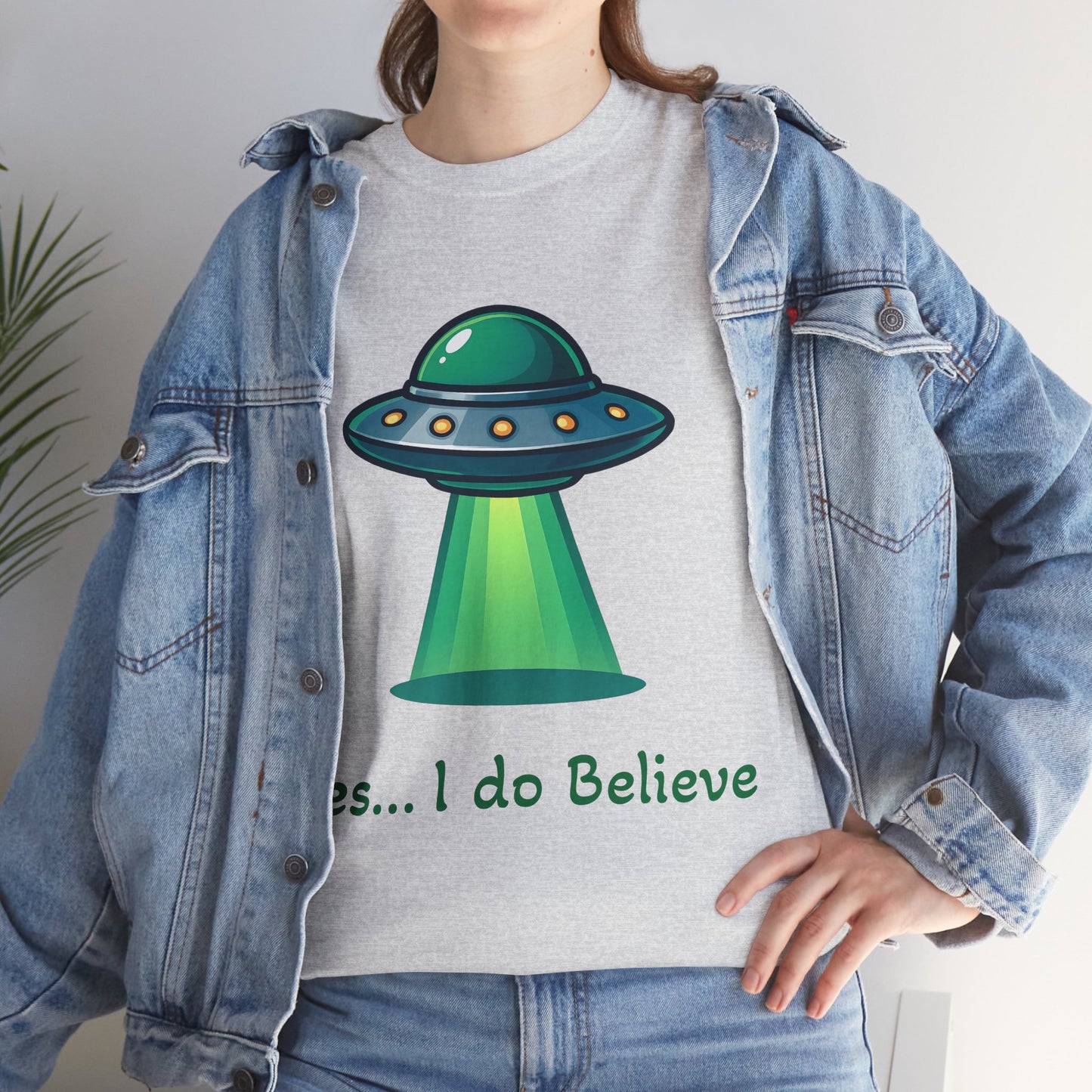 Uri's UFO "Yes... I Do Believe" Adult Shirt