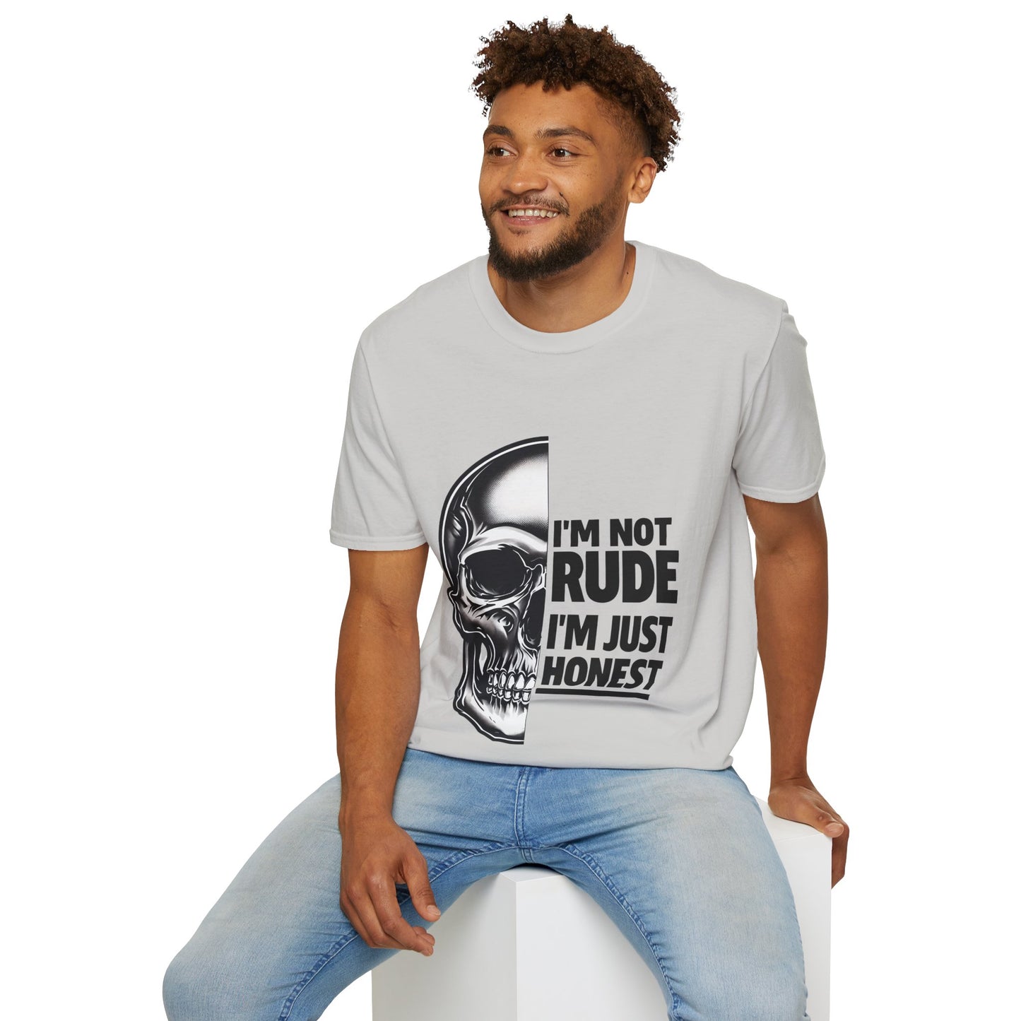 Rod's Rude Skull Graphic Adult Shirt