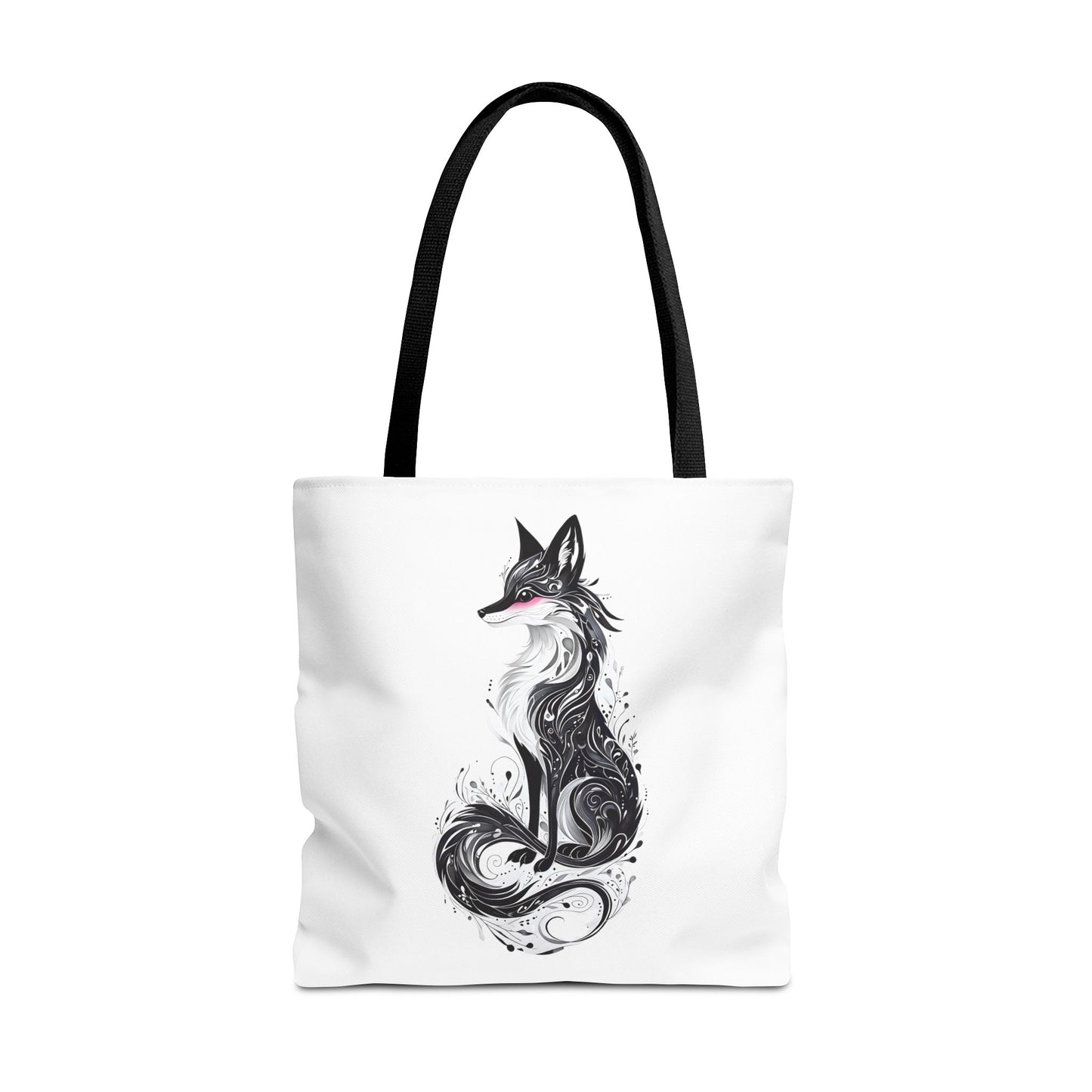 Mystic Black Fox Tote Bag