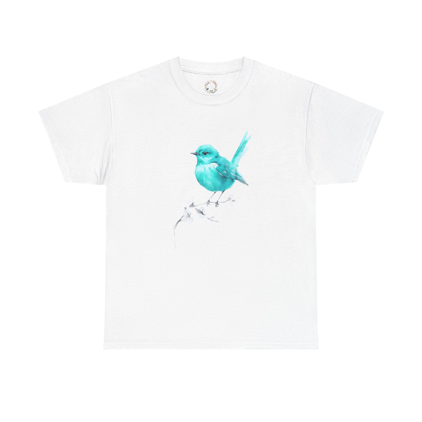 Tommy's Turquoise Bird Adult Shirt
