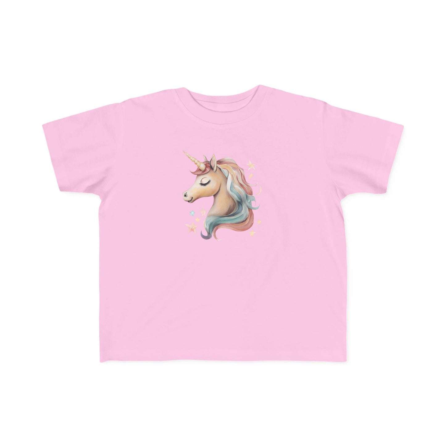 Aria's Unicorn Toddler Top