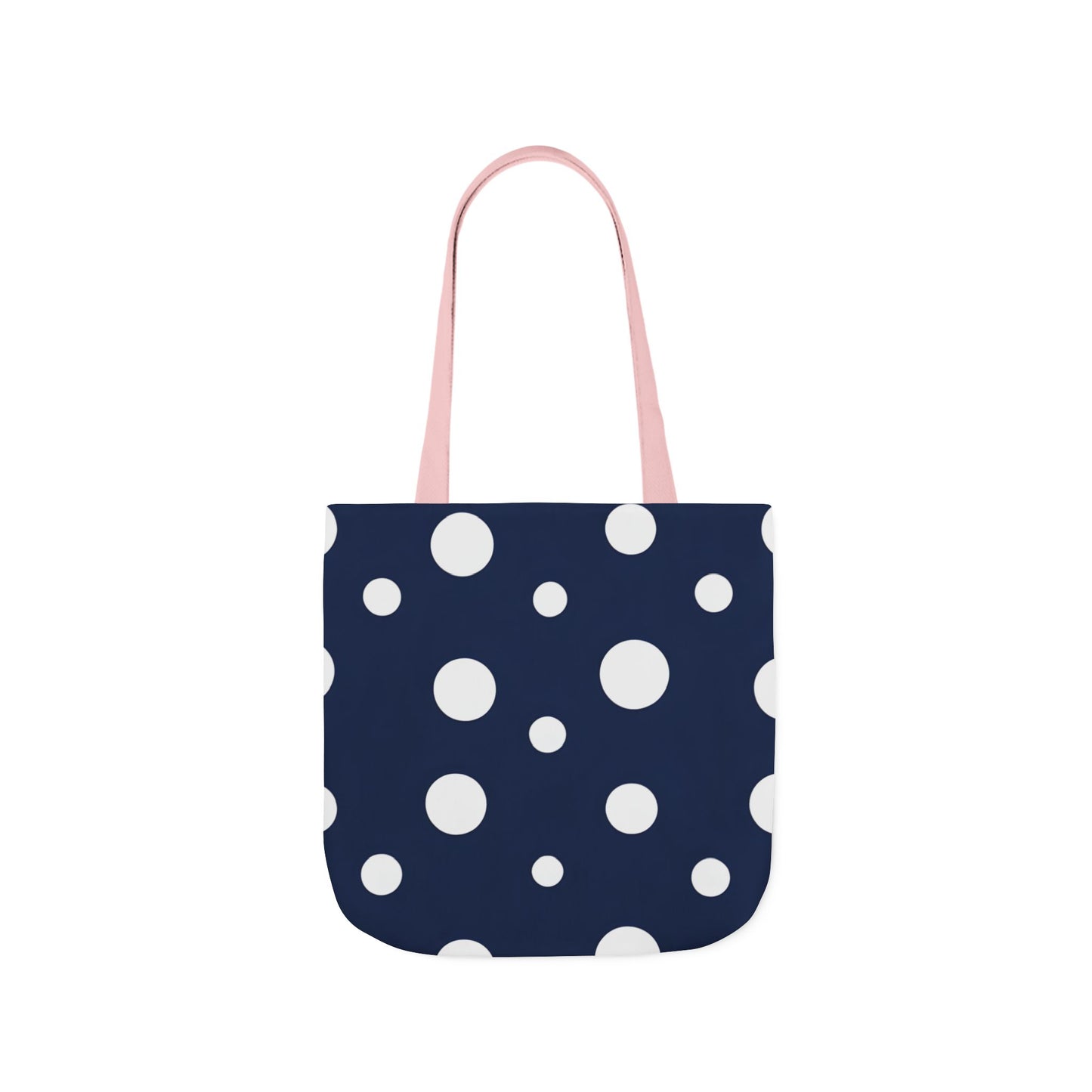 Bonnie's Navy Polka Dot Tote Bag