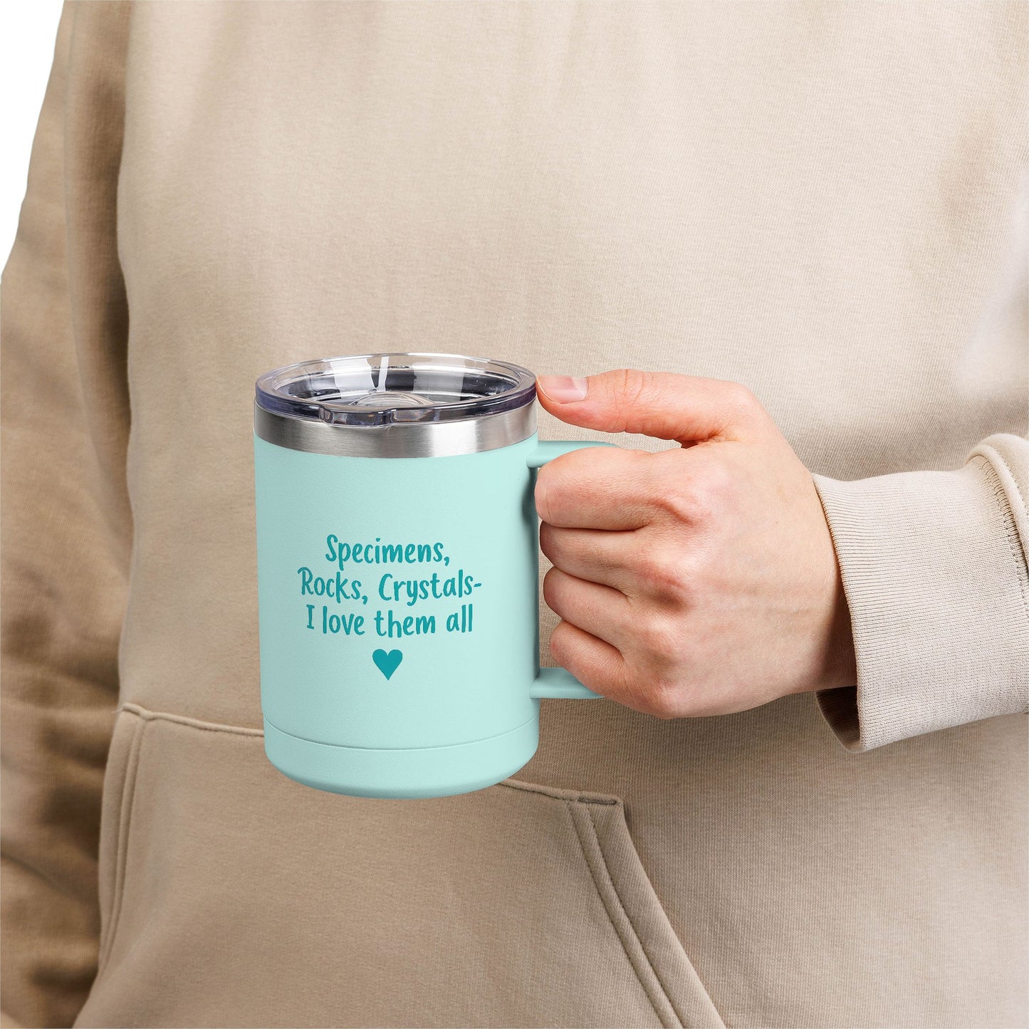 Love Crystal Coffee Mug Tumbler