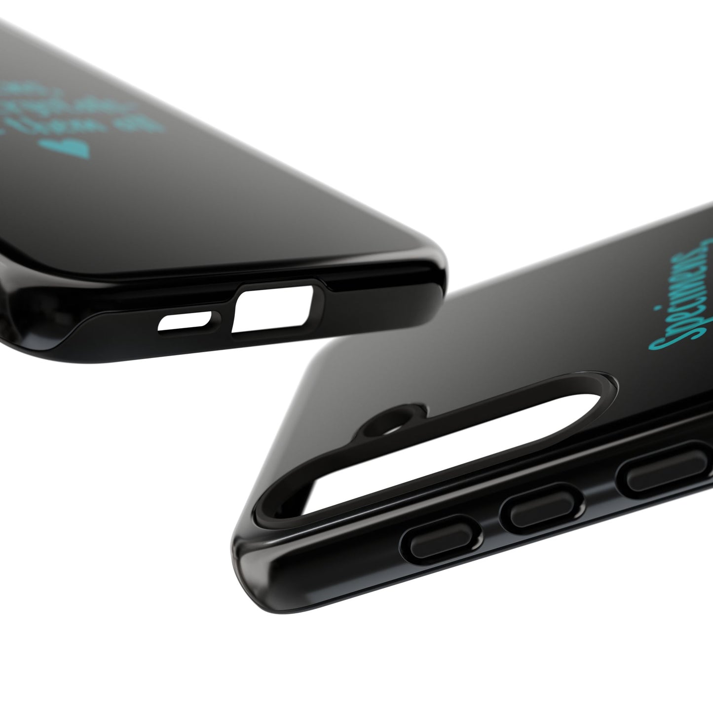 Love Crystal iphone Tough Phone Case