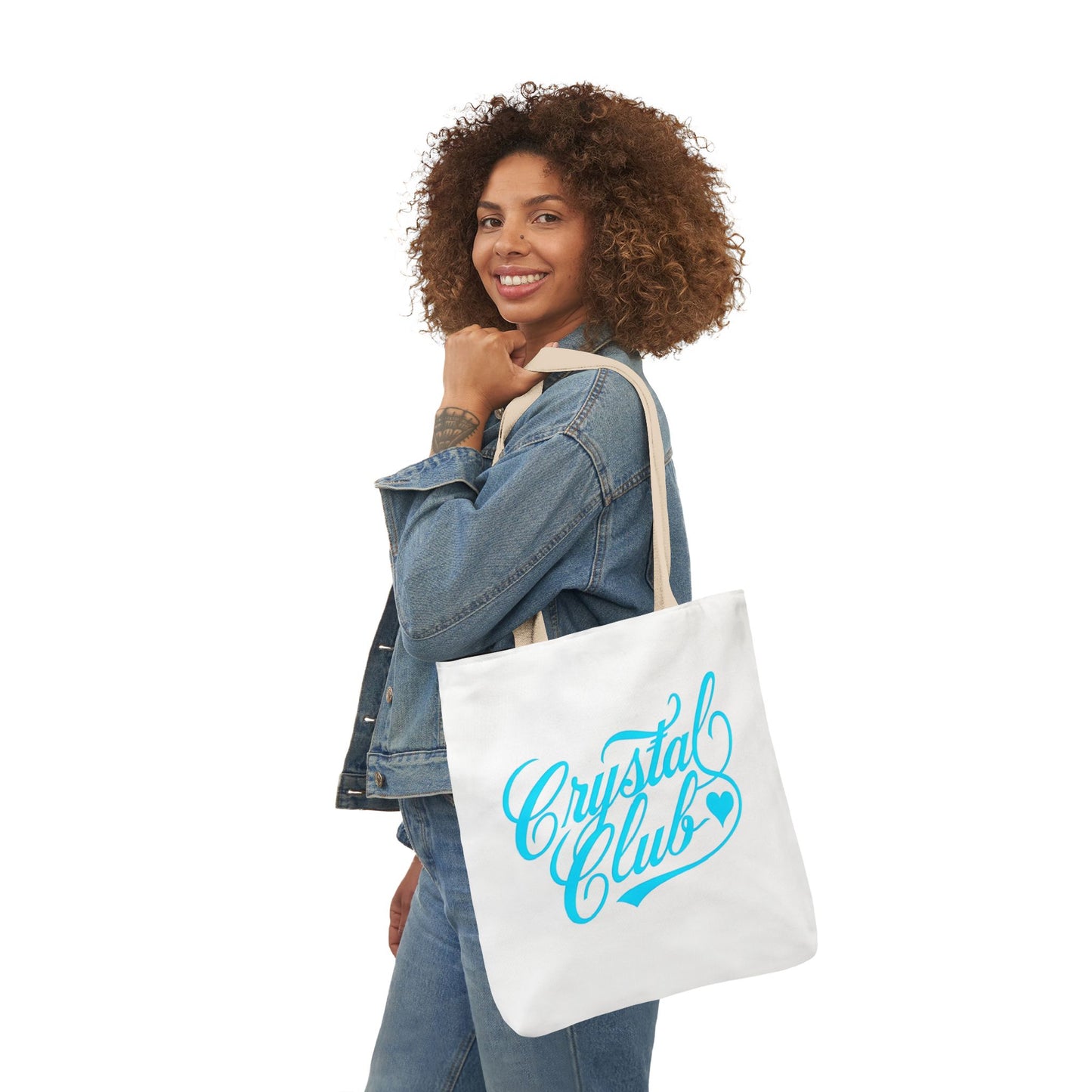 Barb's Blue Crystal Club Tote Bag