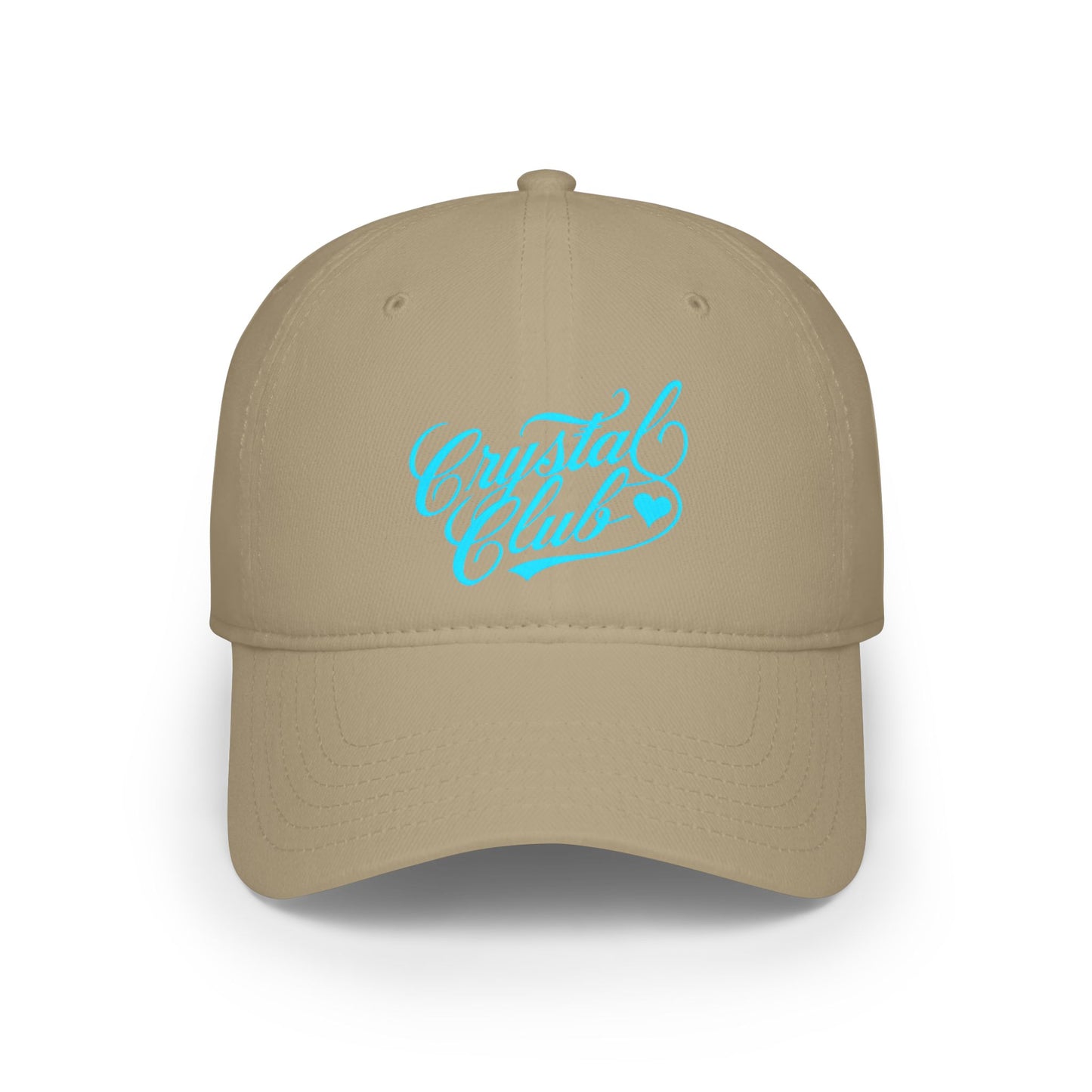 Blue Crystal Club Low Profile Baseball Cap